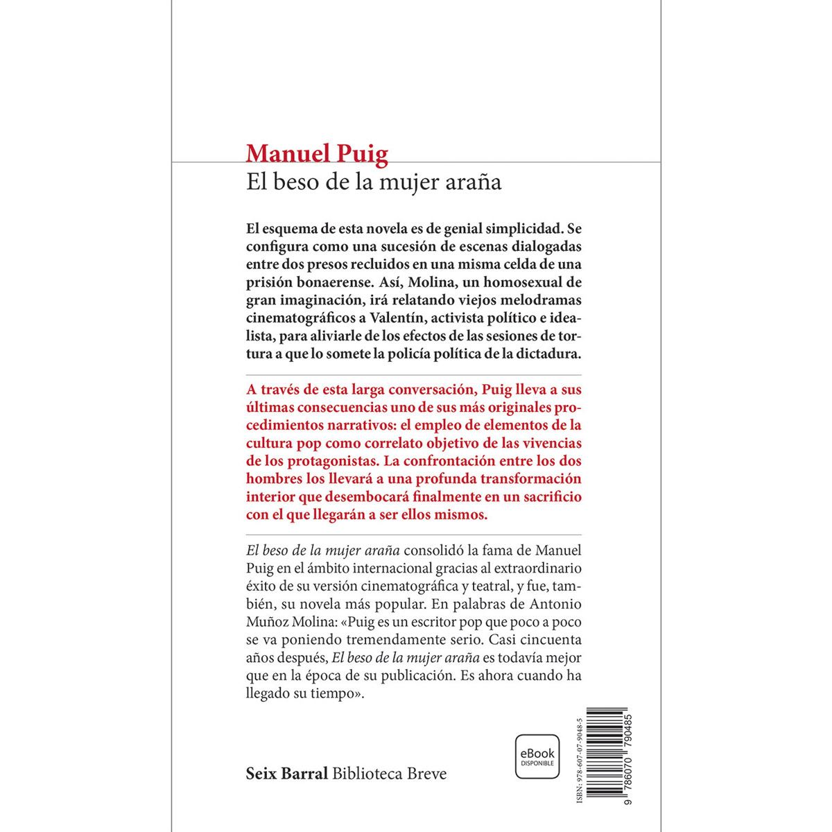 El beso de la mujer araña