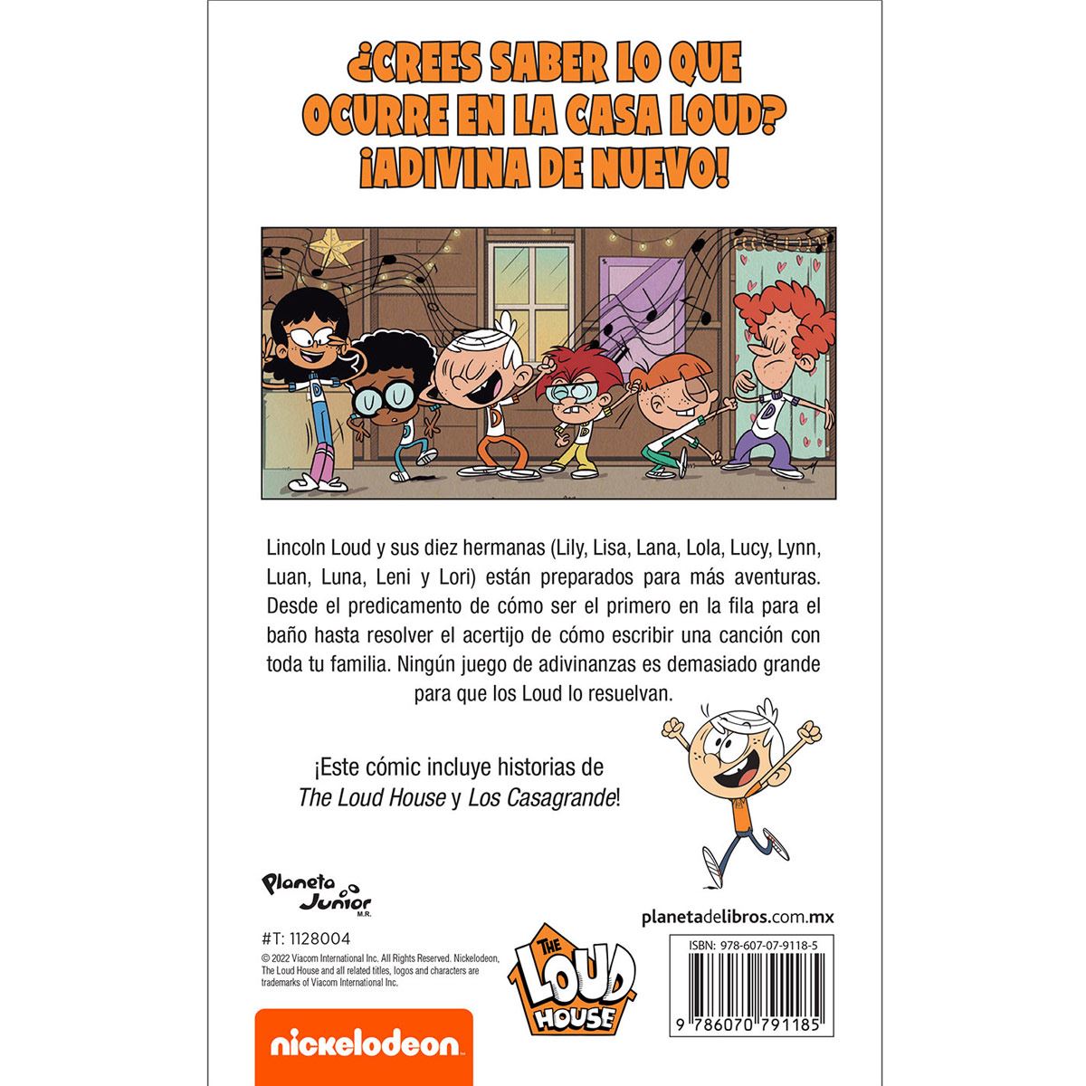 The Loud House. Juegos de adivinanzas