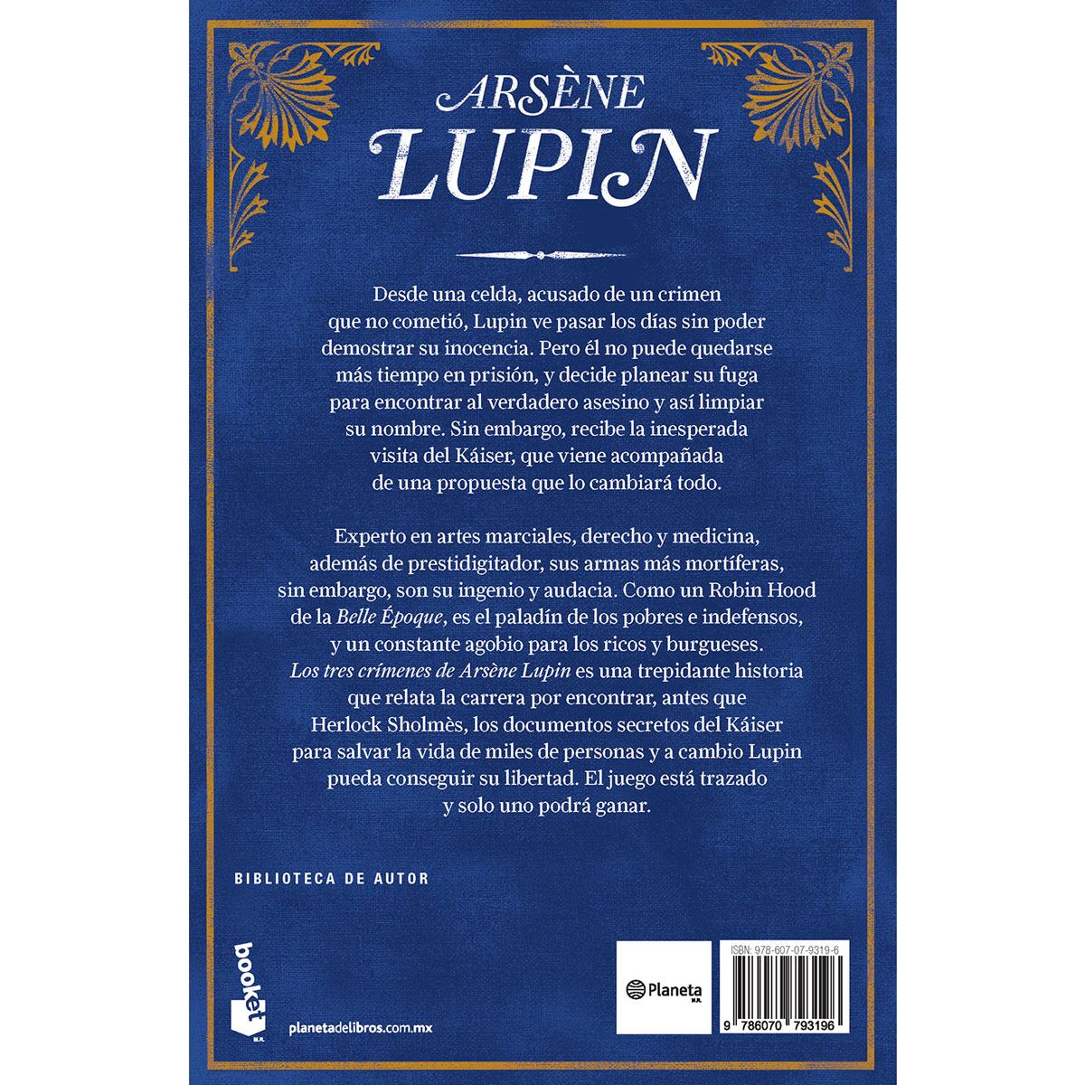 Los tres crímenes de Arséne Lupin