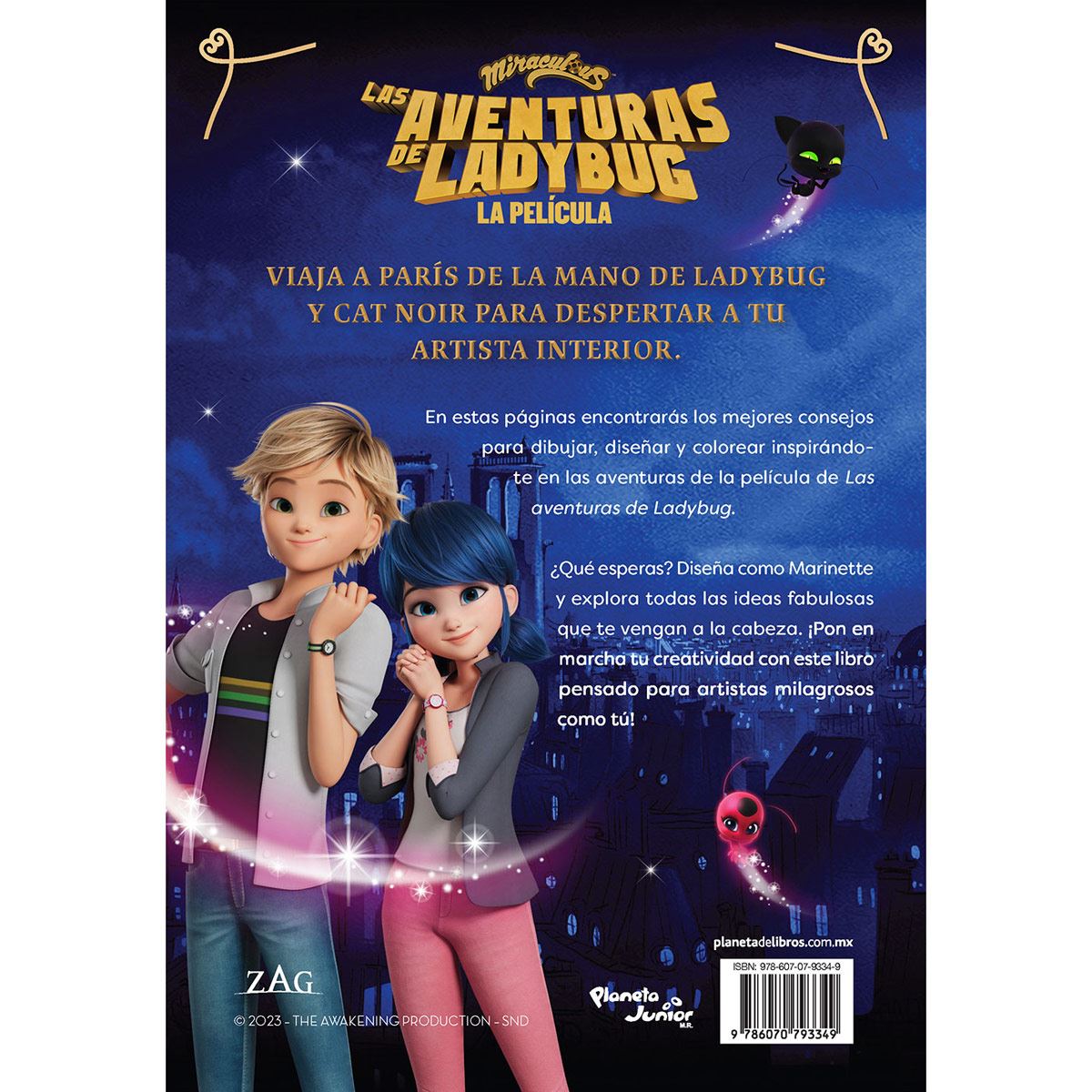 Las aventuras de Ladybug. La película. Libro de arte Miraculous