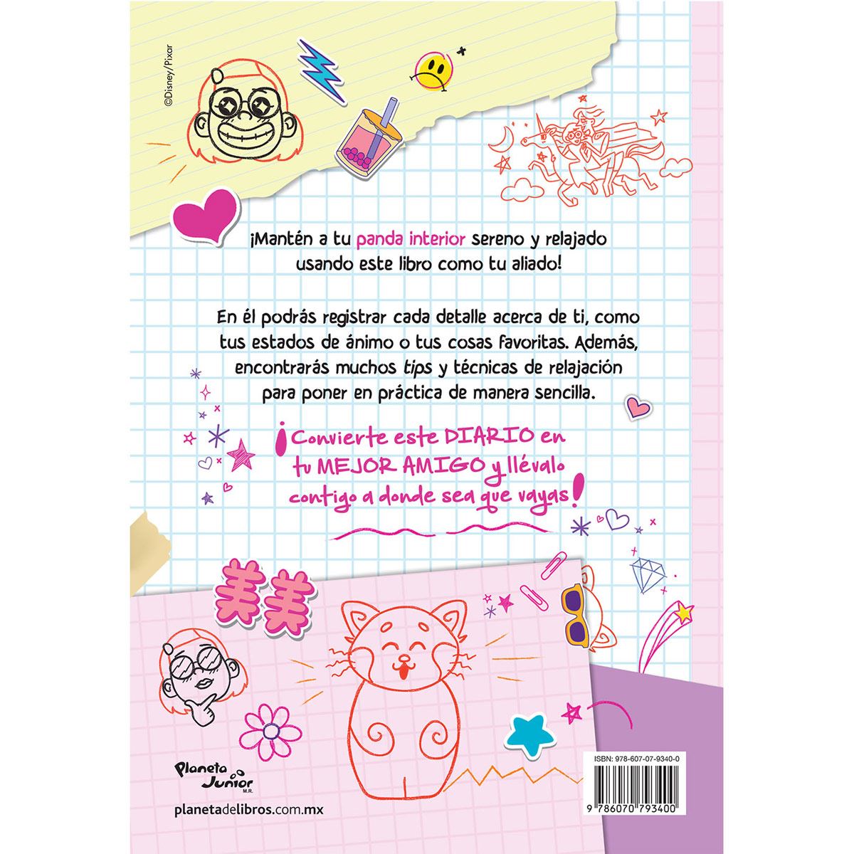 Red. Mi diario panda de emociones