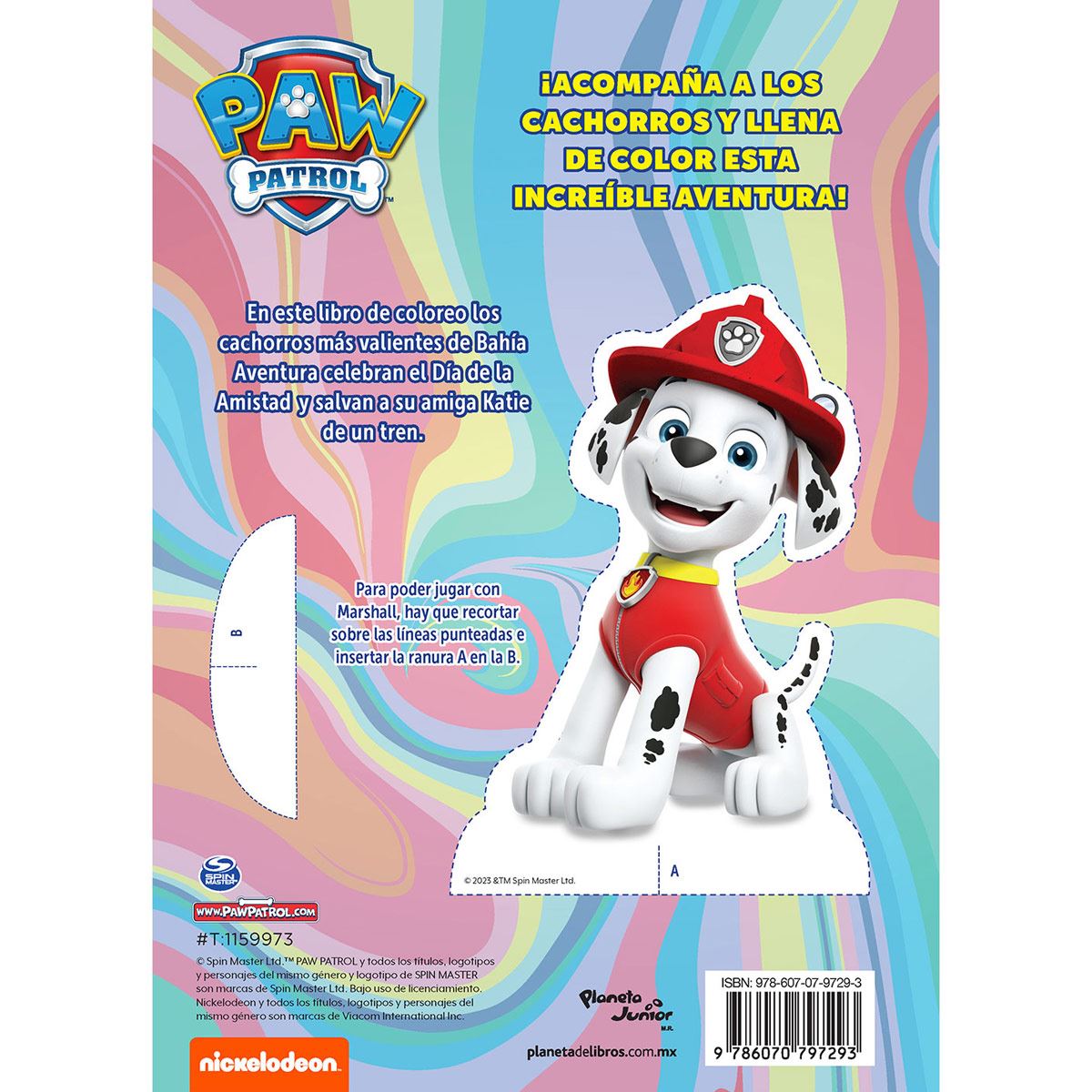 PAW Patrol. ¡Cachorros a todo color!