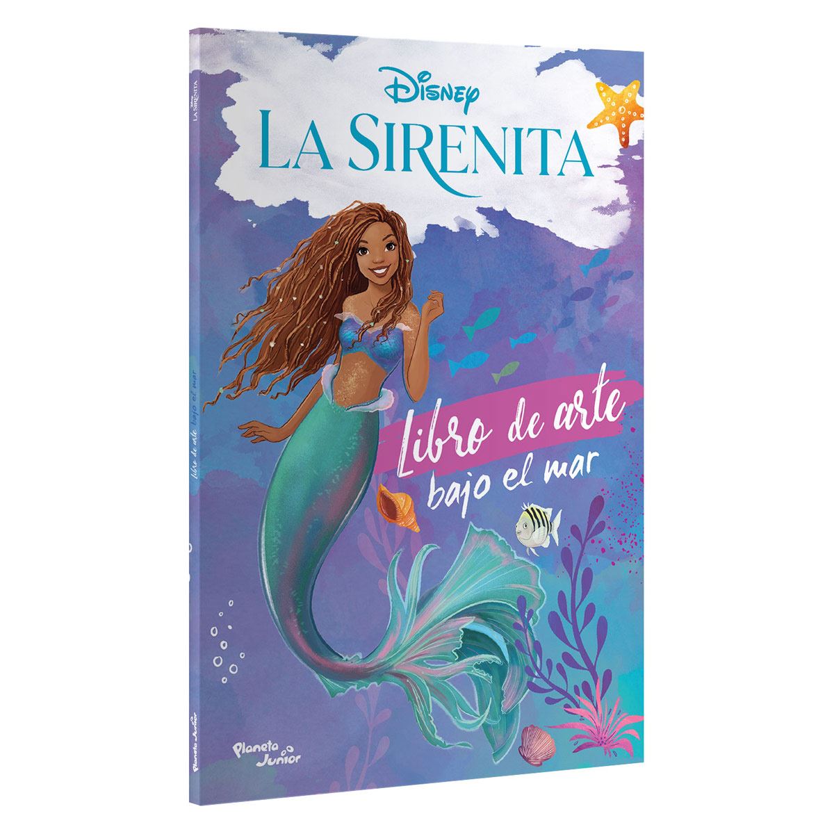 La sirenita. Libro de arte bajo el mar