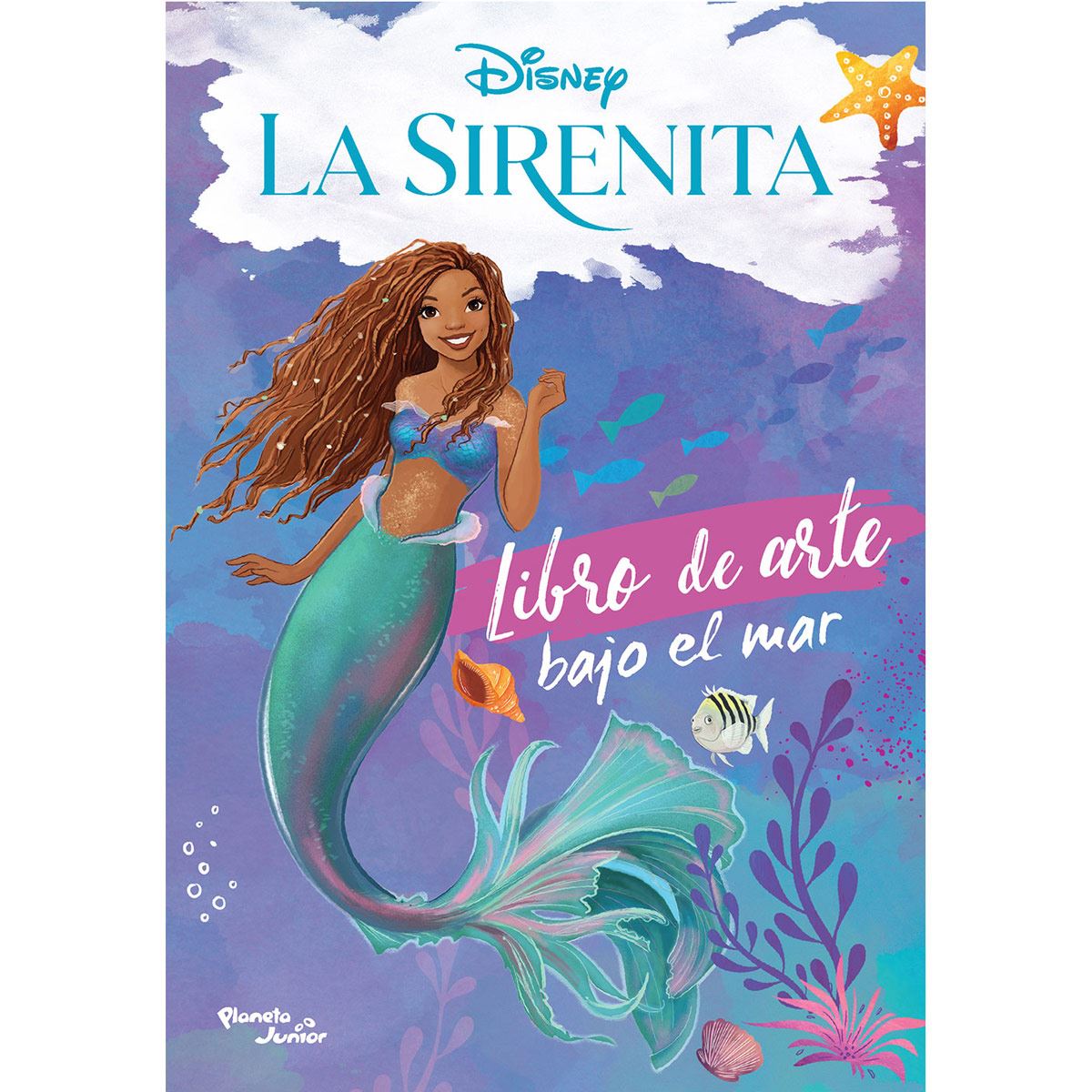 La sirenita. Libro de arte bajo el mar