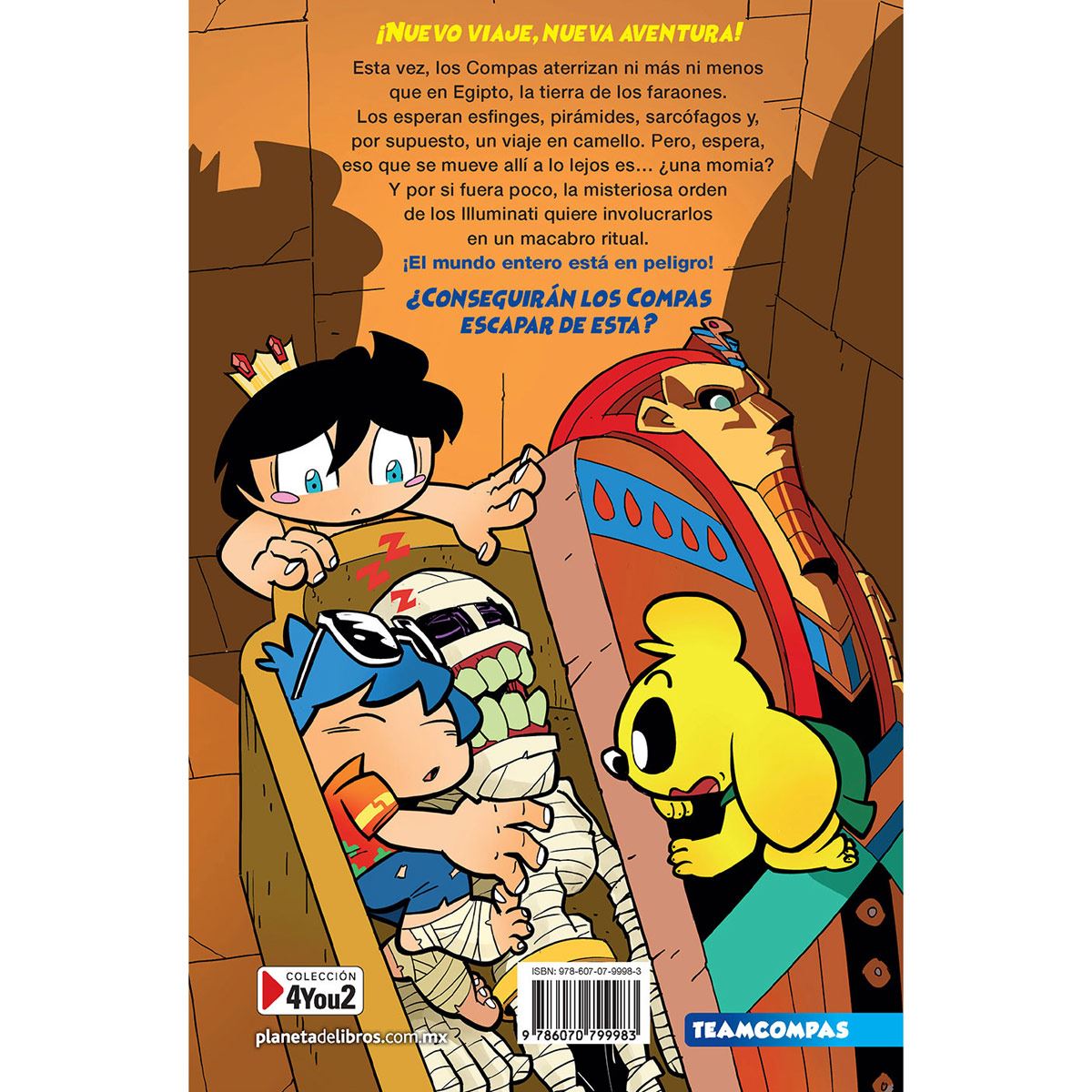 Compas 9. Los compas y el despertar de la momia