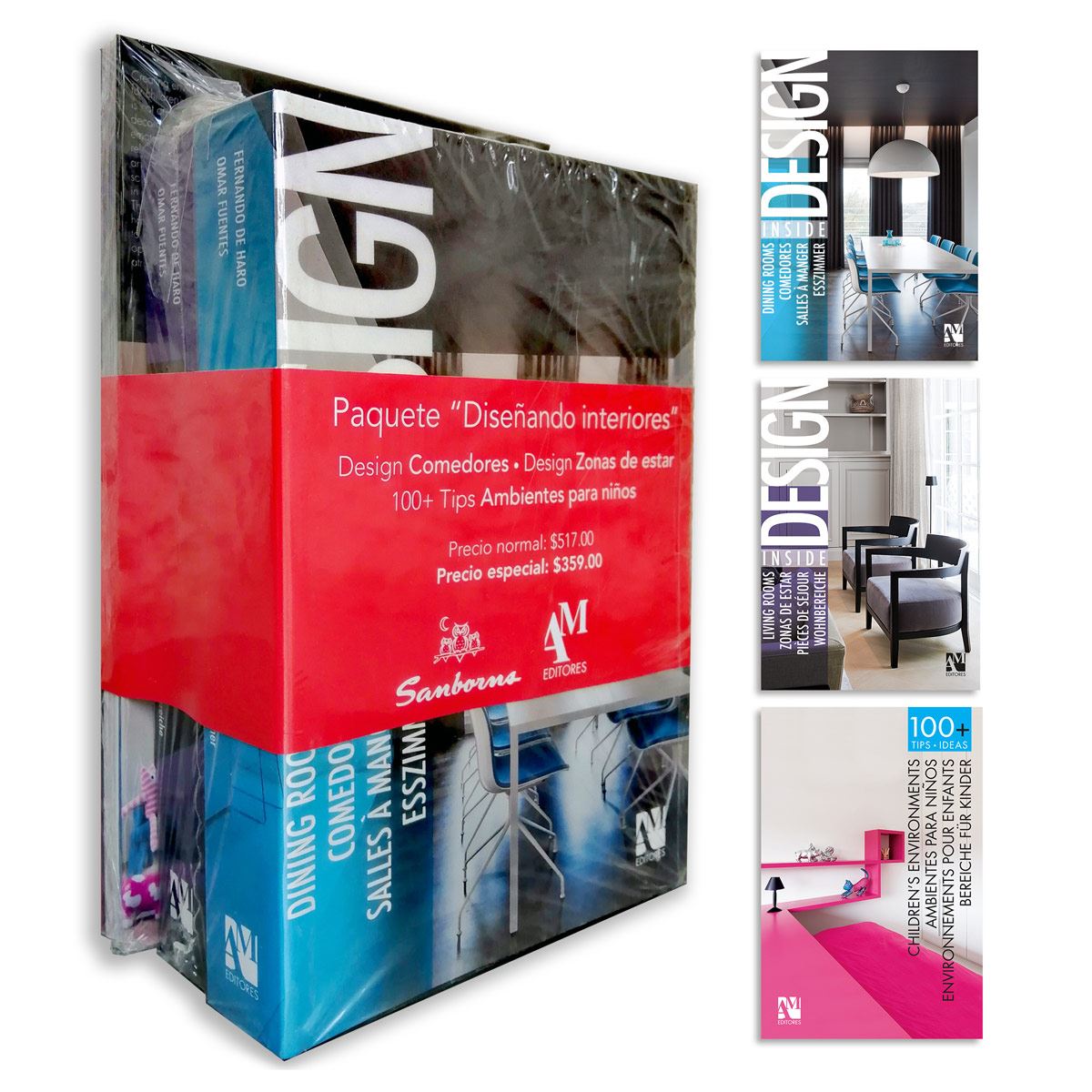 Paquete Diseñando Interiores