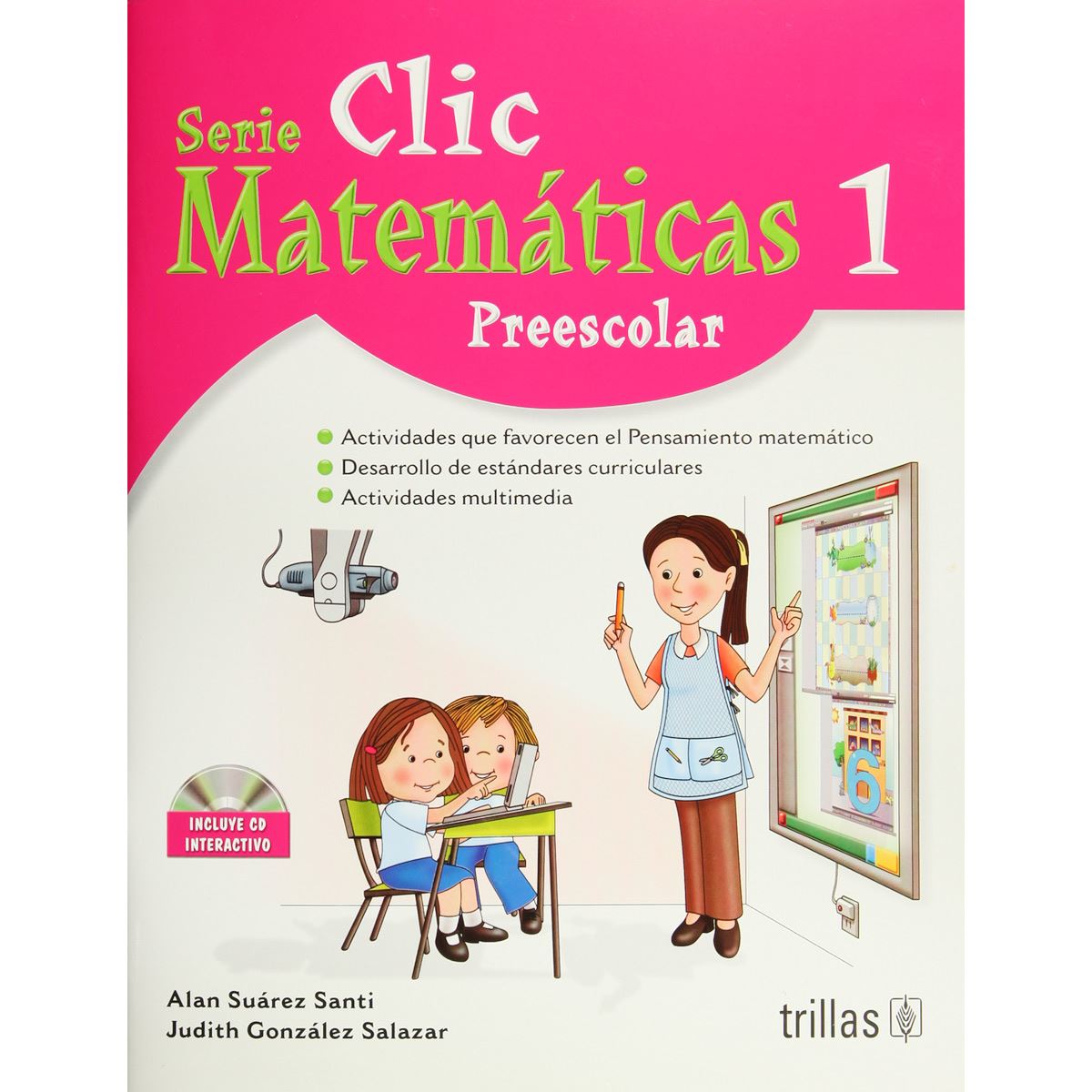 Clic 1 Matematicas Preescolar Incluye Cd Interactivo