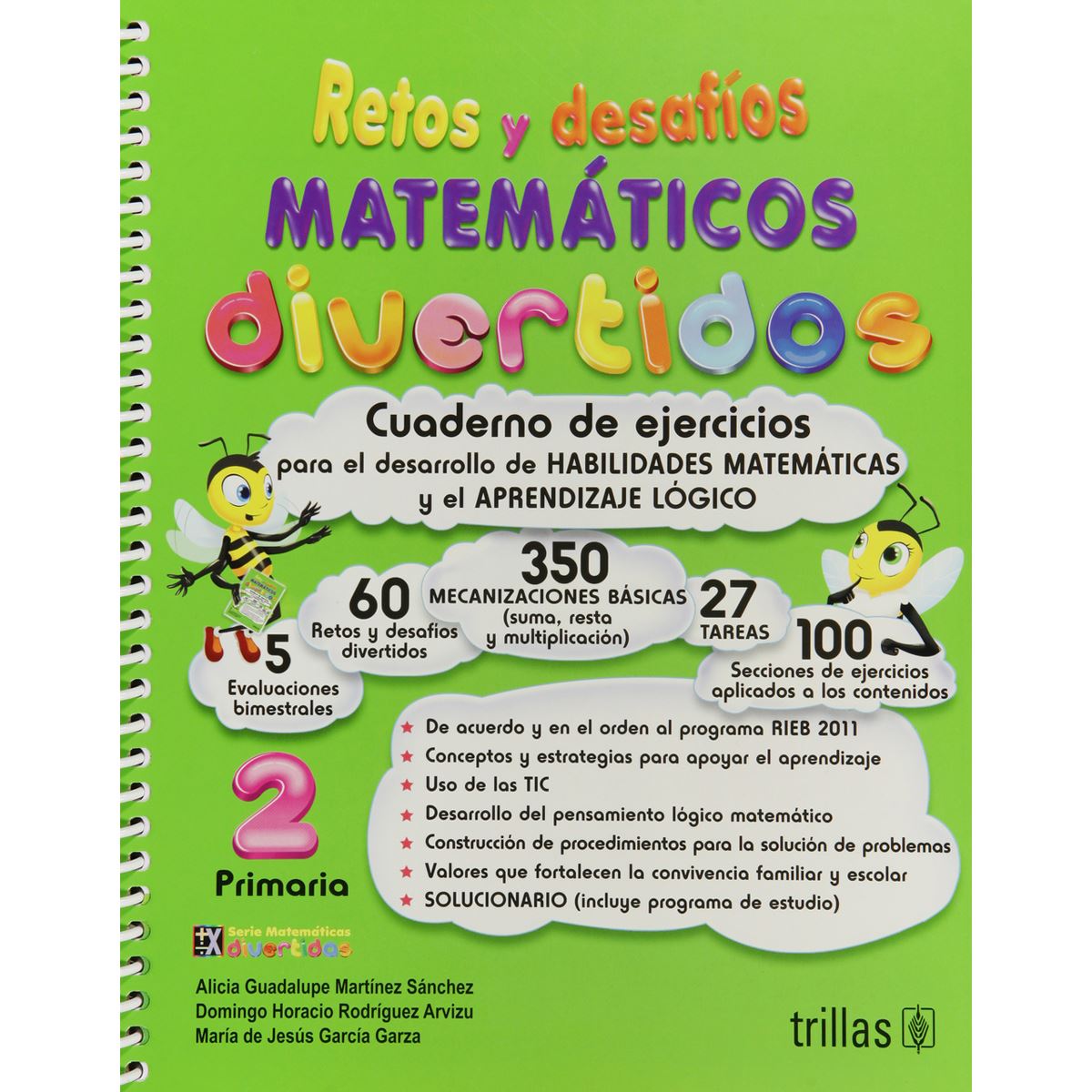Retos Y Desafios Matematicos Divertidos 2. Primaria. Cuaderno De Ejercicios