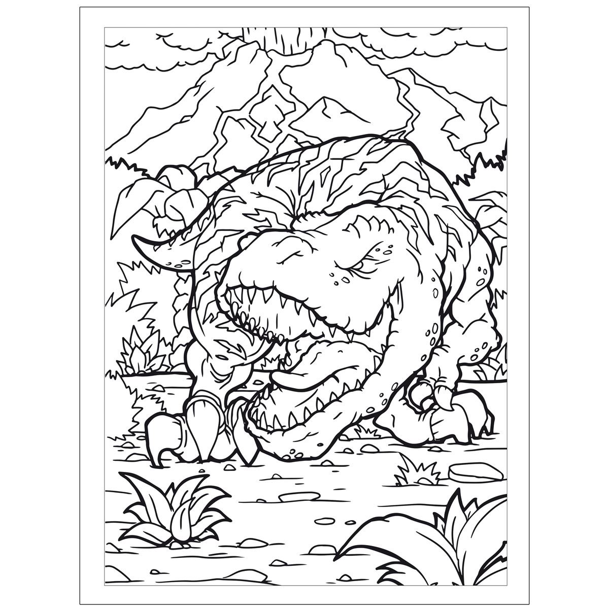 Dinosaurios Para Colorear