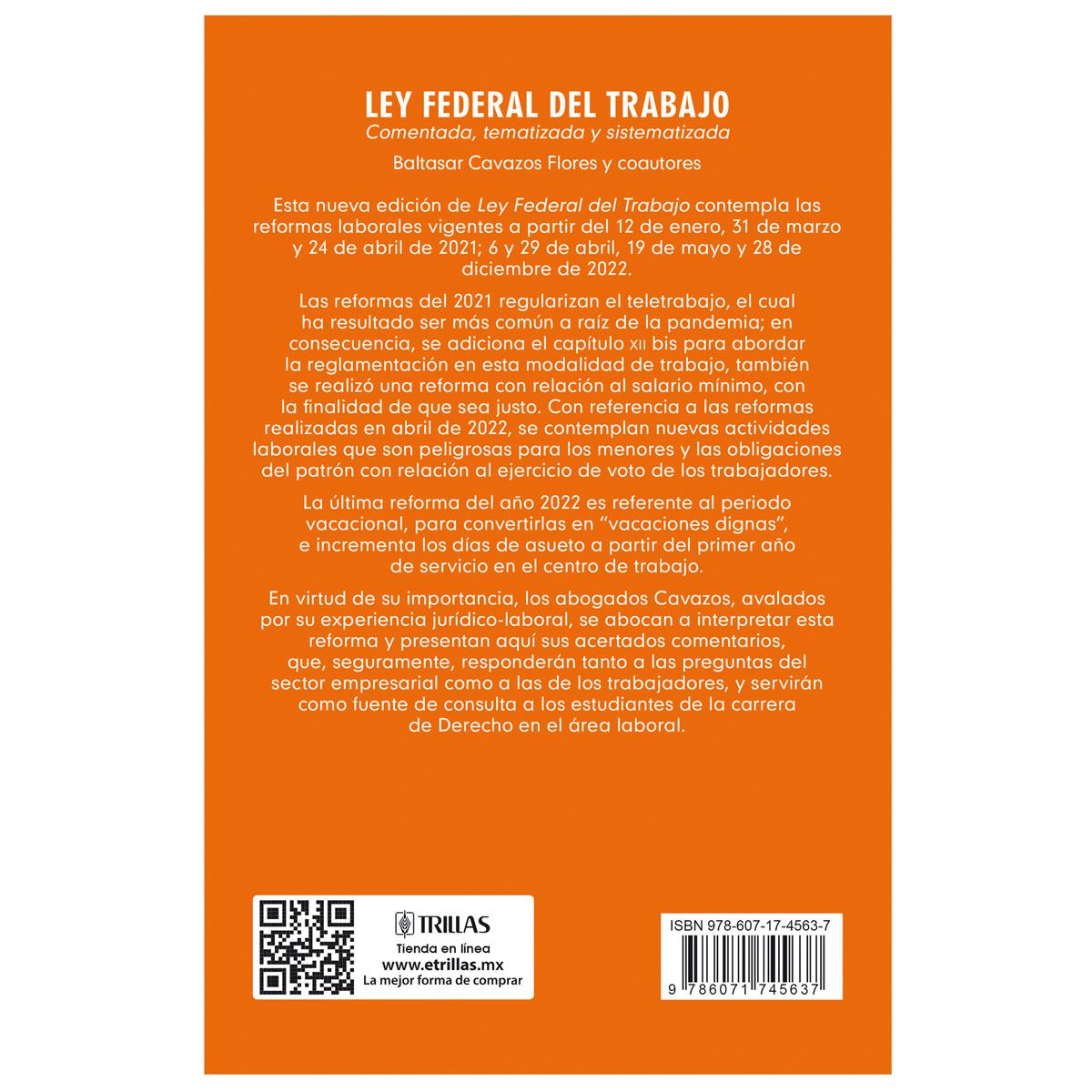 Ley Federal Del Trabajo