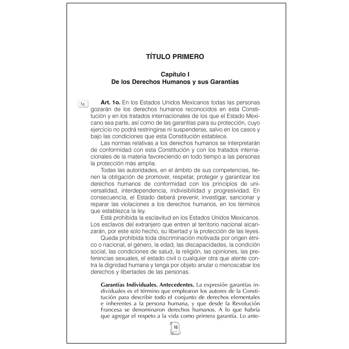 Constitución Política De Los Estados Unidos Mexicanos