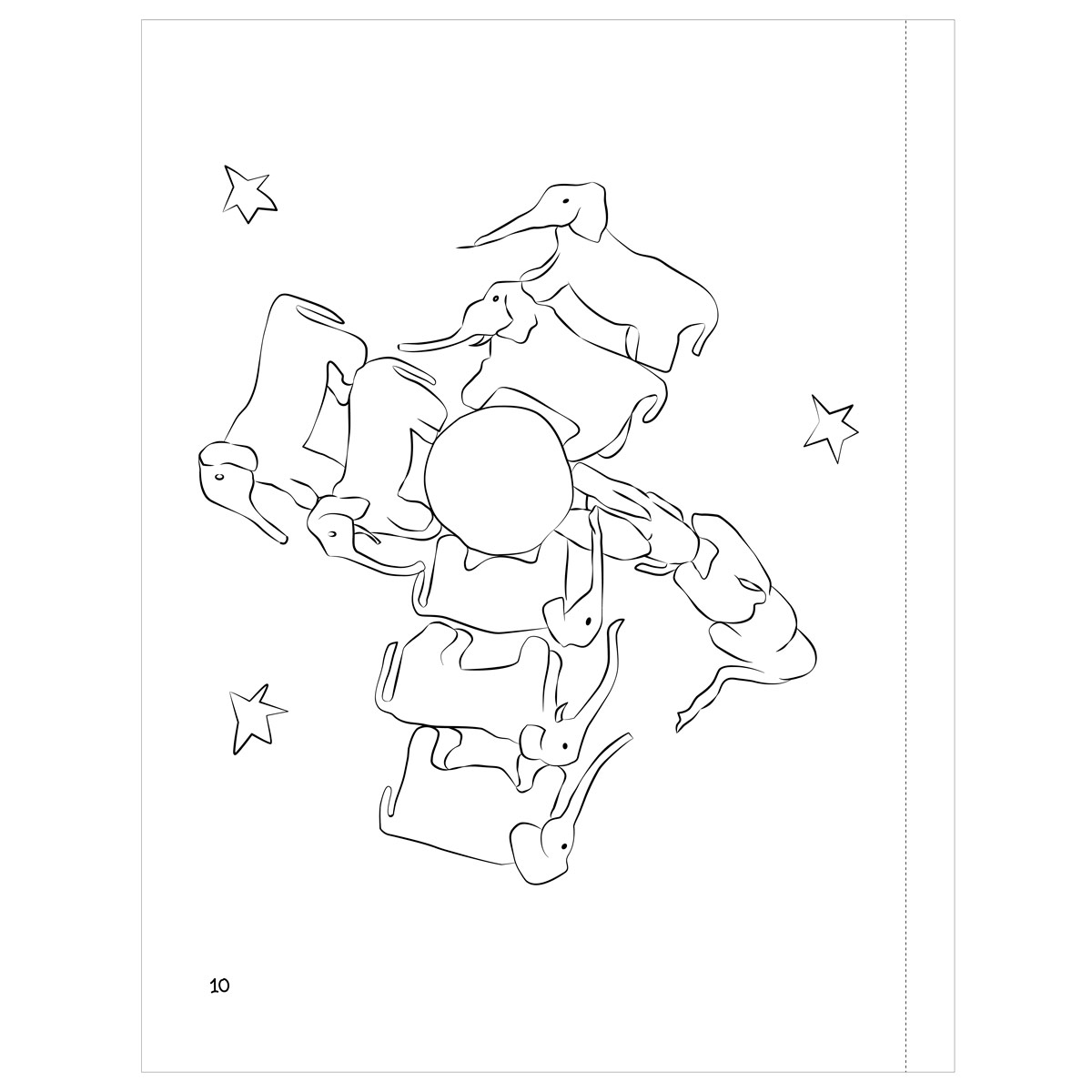 El Principito Para Colorear