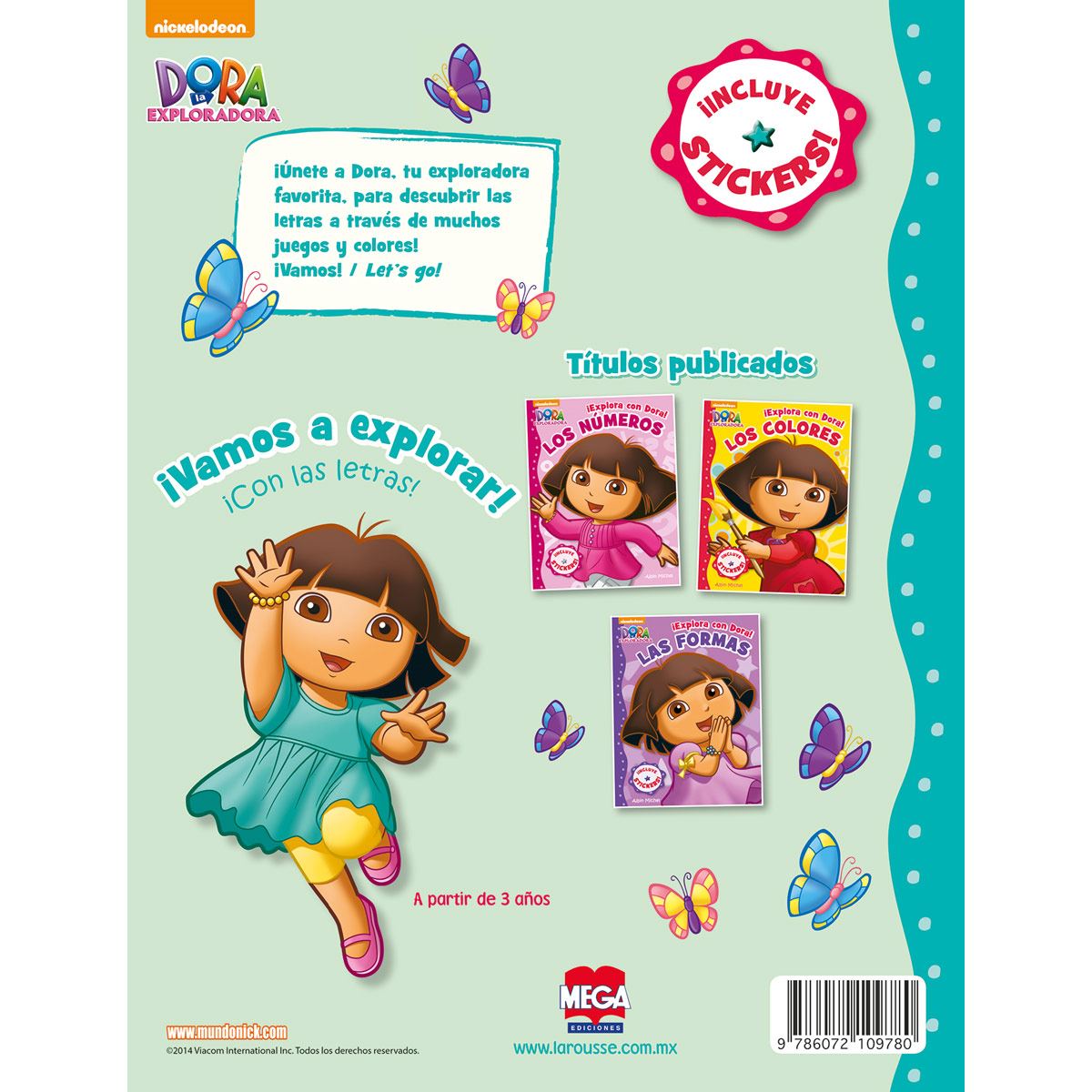 ¡Explora con Dora! Las Letras