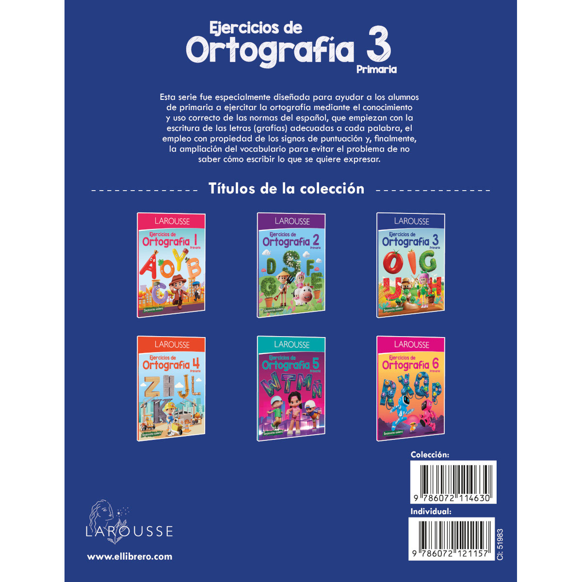 Ejercicios de Ortografía 3° primaria