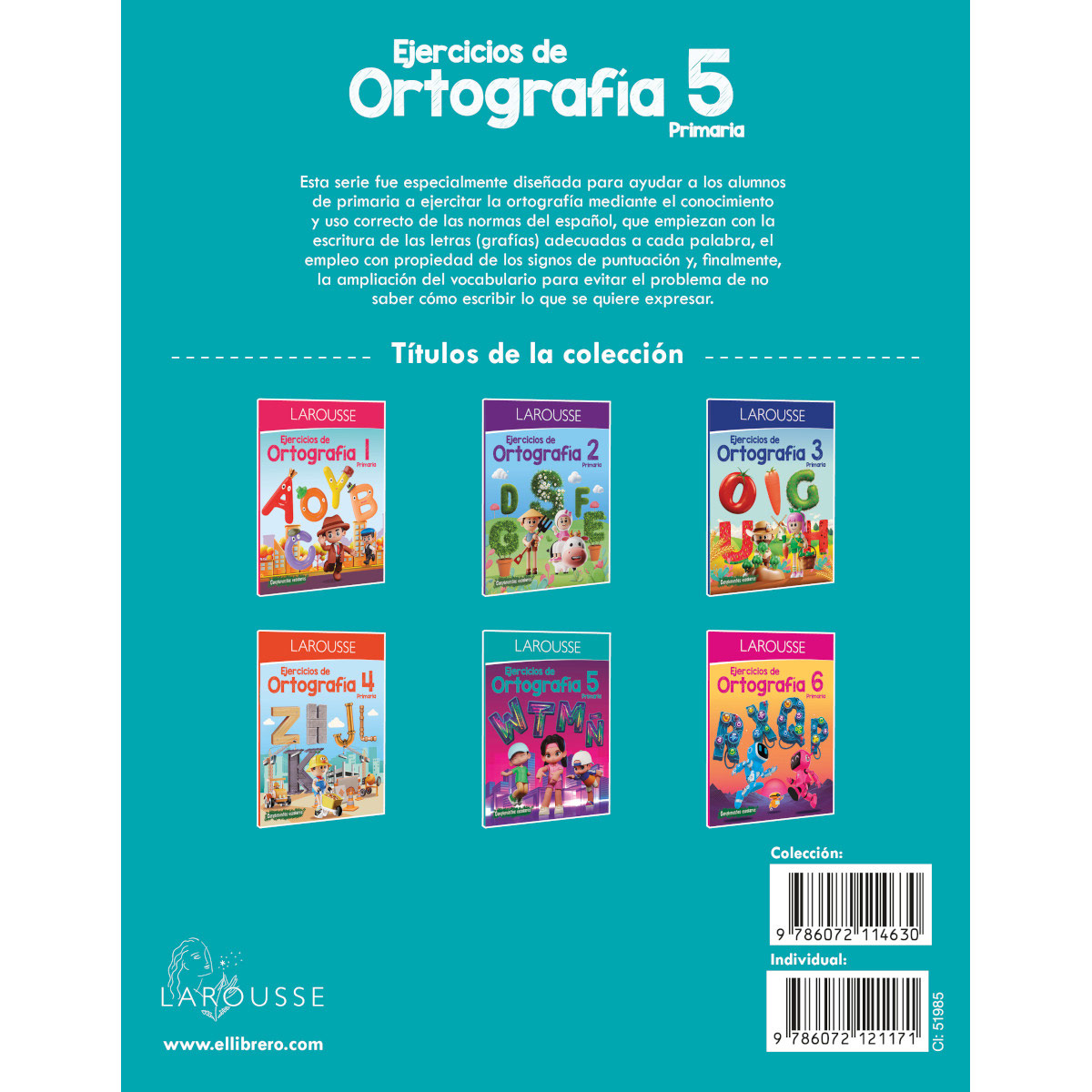 Ejercicios de Ortografía 5° primaria