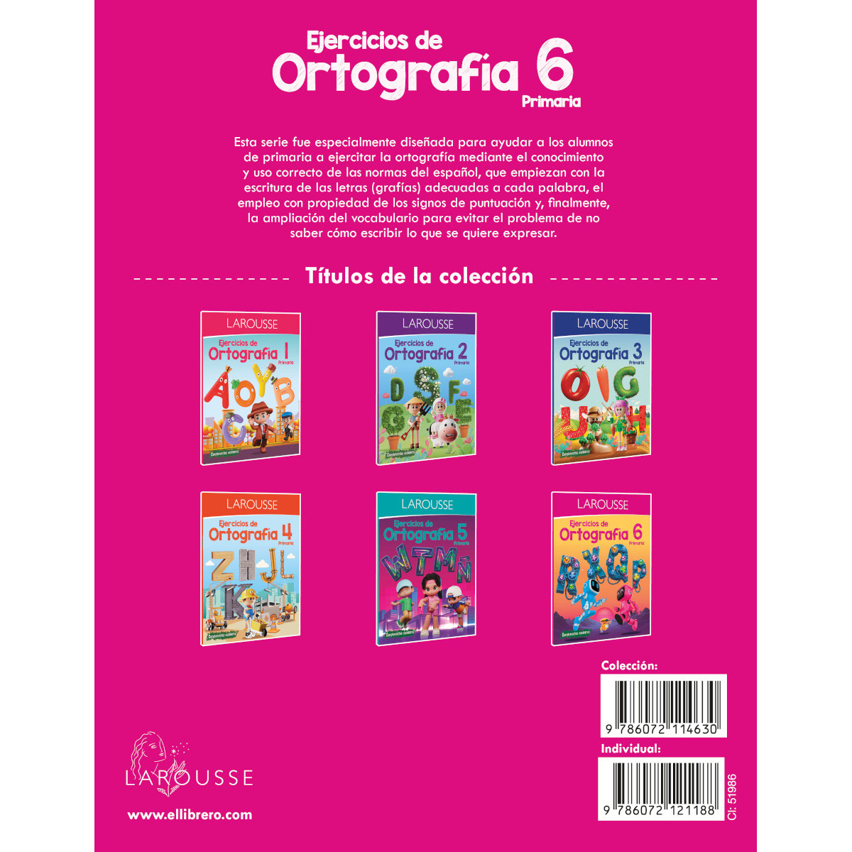 Ejercicios de Ortografía 6° primaria