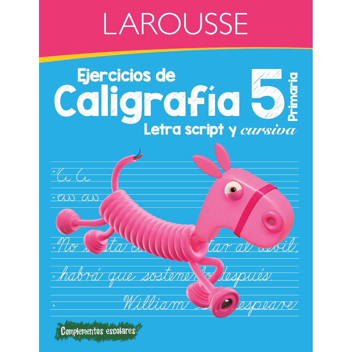 Ejercicios de Caligrafía 5° de primaria