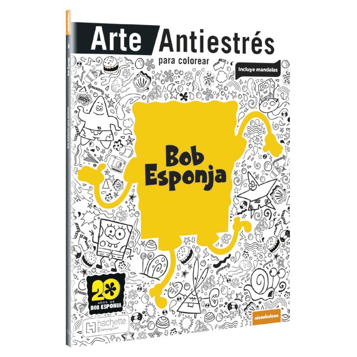 Bob Esponja Arte antiestrés