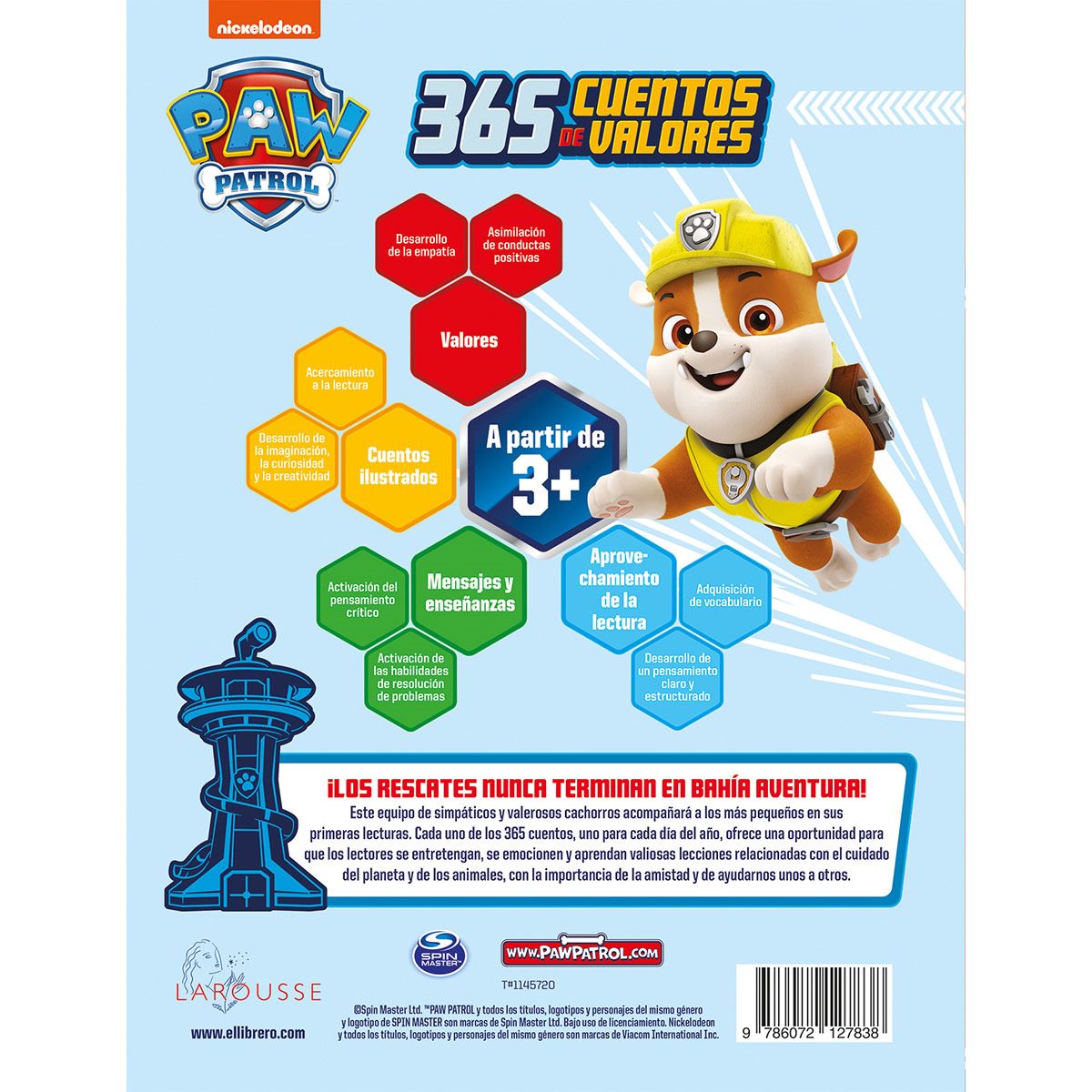 PAW PATROL [2 CUENTOS EN UN LIBRO] (COLECCION TIEMPO DE AVENTURAS) por  NICKELODEON - 9789877519501 - Casassa y Lorenzo