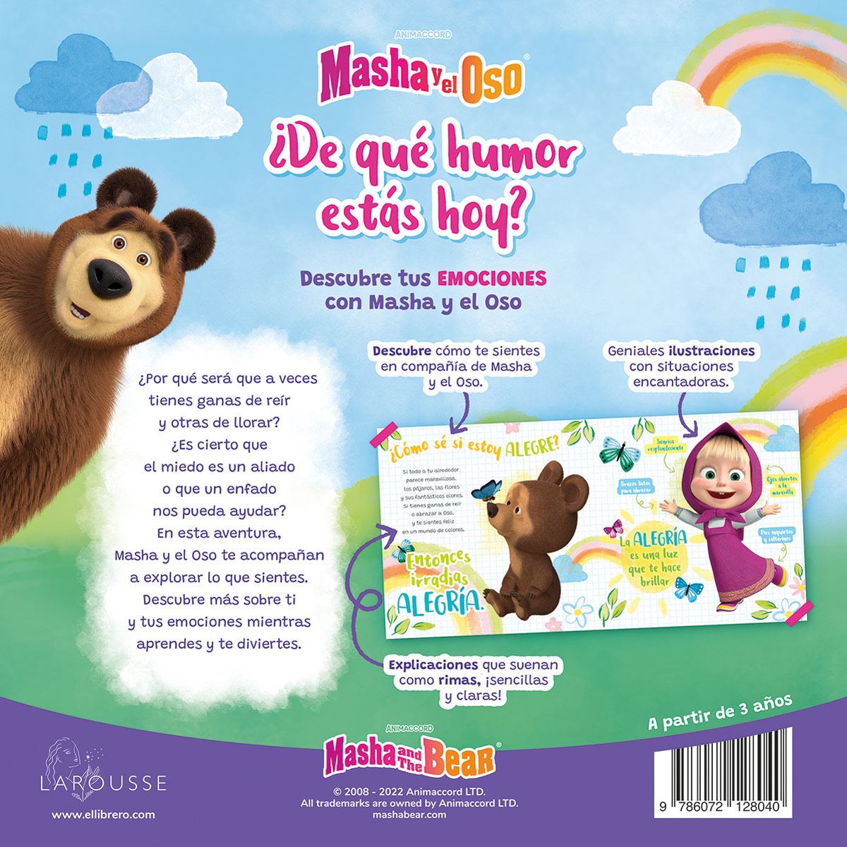 Las emociones de Masha y el Oso,  ¿De qué humor estás hoy?