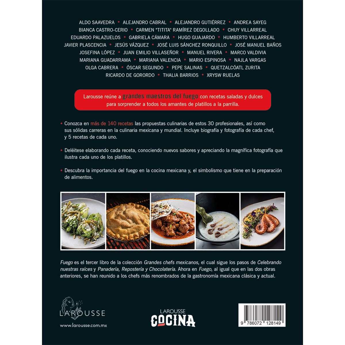 Grandes chefs mexicanos Fuego