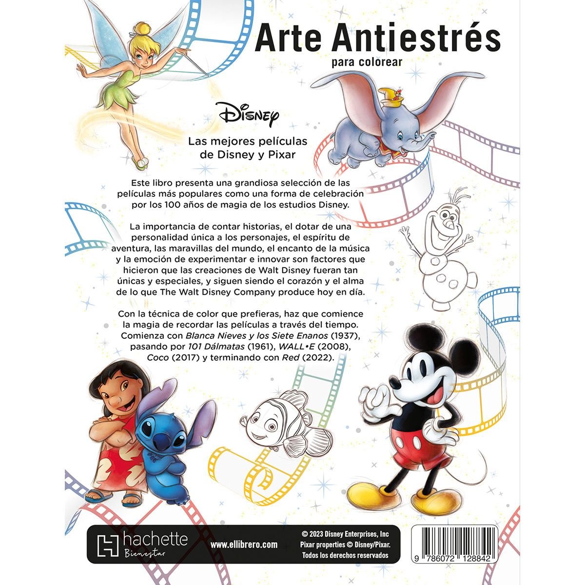 100+ Personajes De Disney Libro Para Colorear: para ni�os y adultos con  todos los personajes favoritos. Bueno para ni�os de todas las edades by  Habinal Publishing