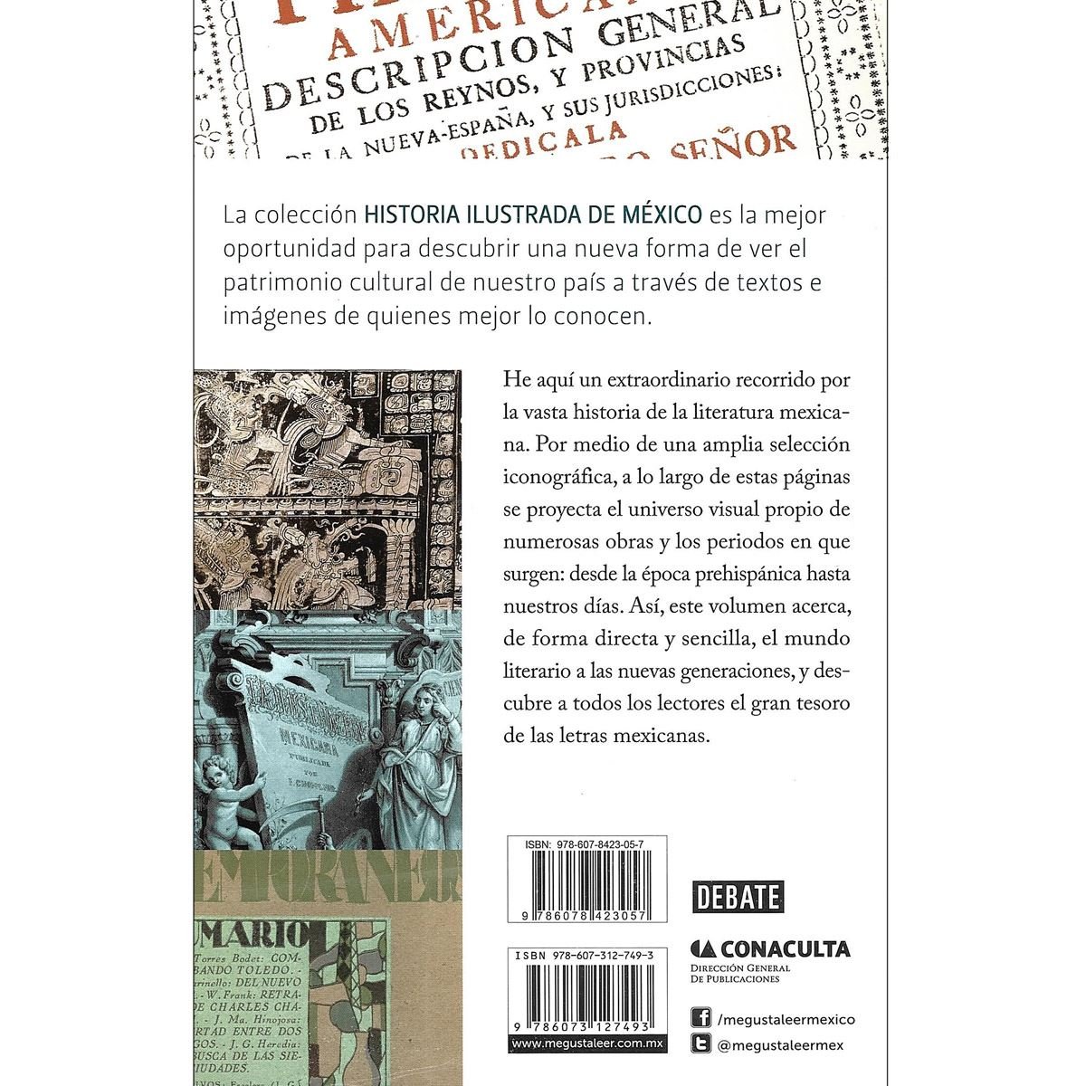 Literatura. Historia ilustrada de México