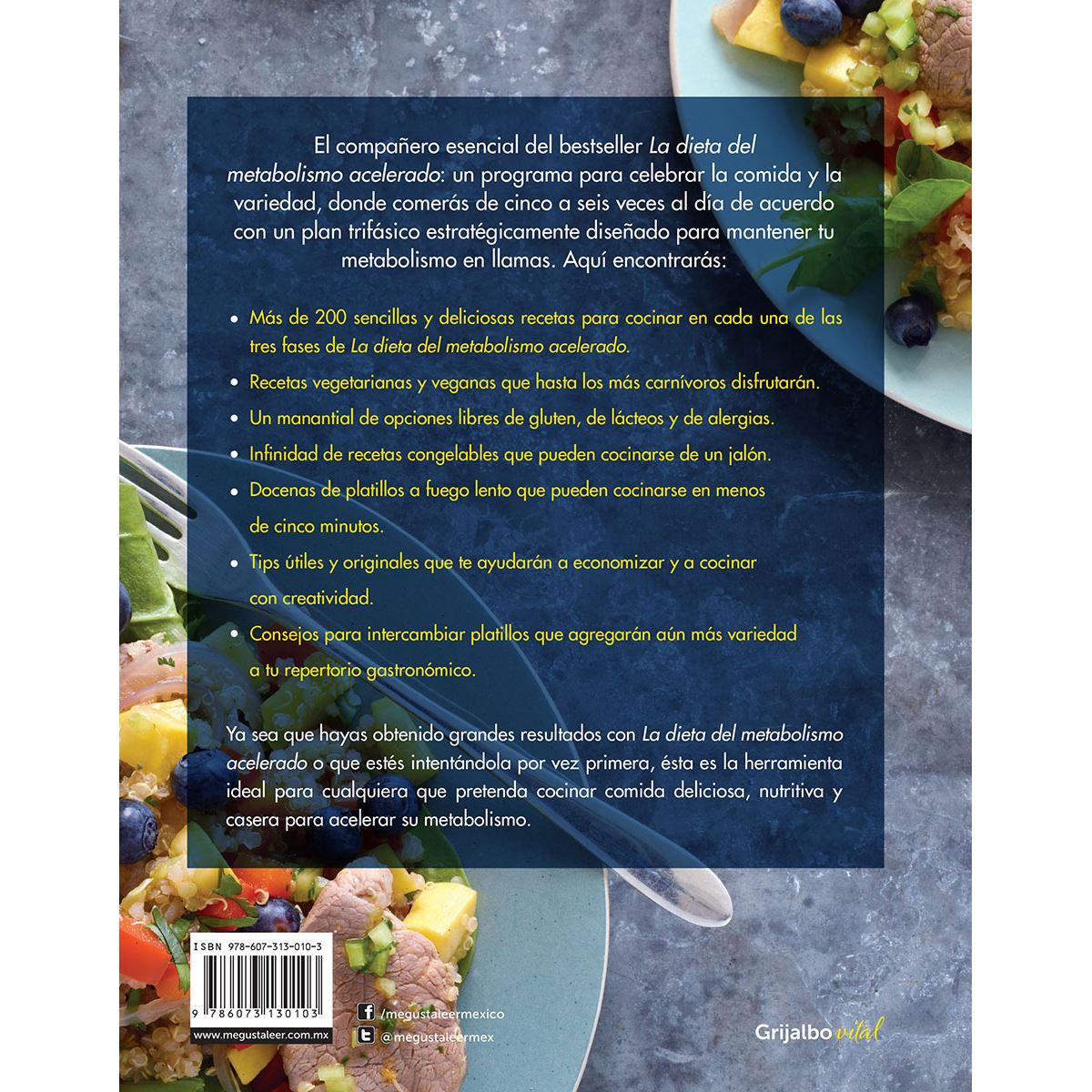 Las Recetas de la Dieta del Metabolismo Acelerado