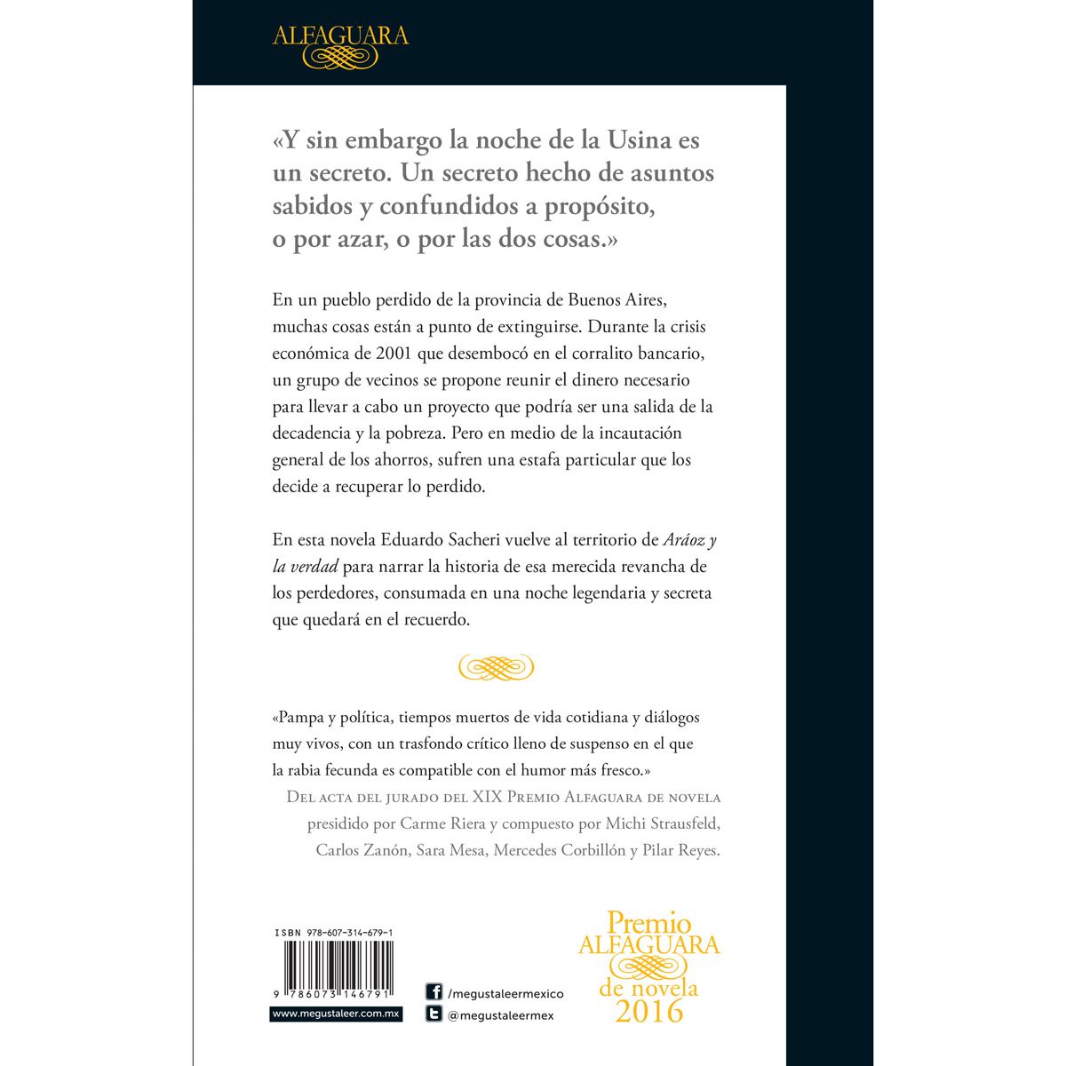 La Noche de la Usina (Premio Alfaguara)