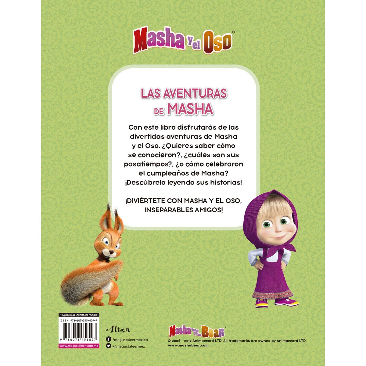 Masha y el oso. Las aventuras de Masha