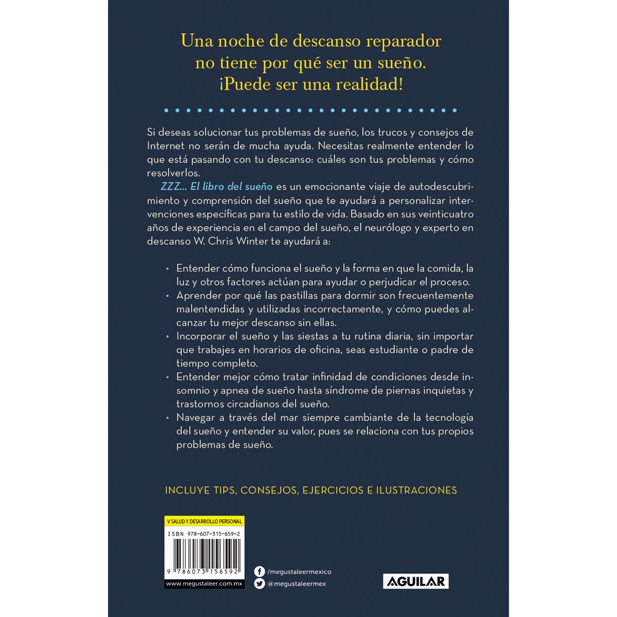 Zzz... El libro del sueño. La solución a todos tus problemas de descanso