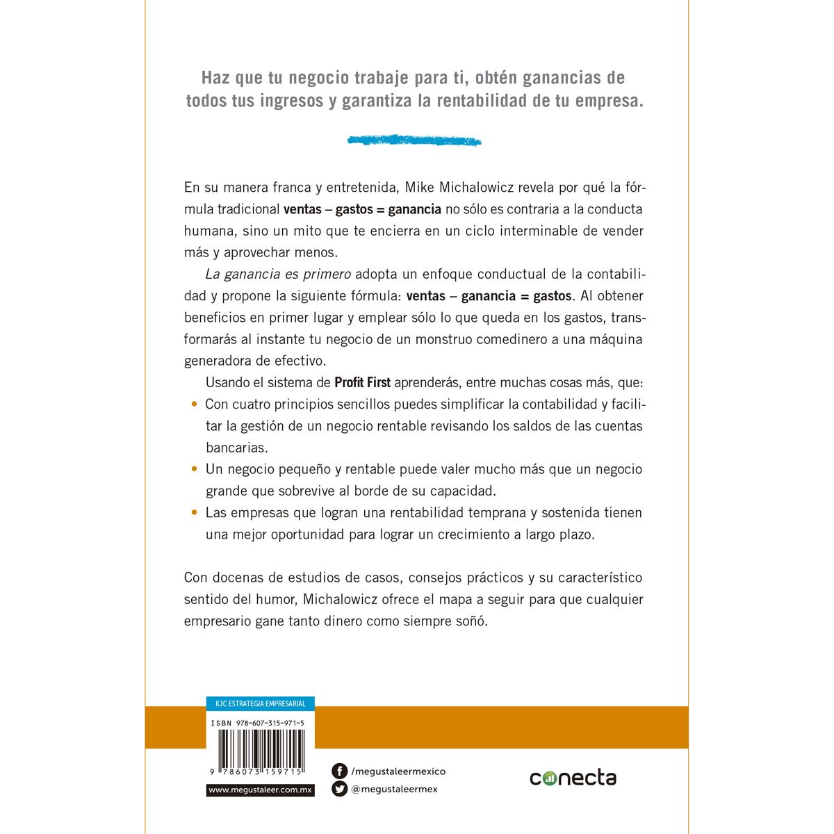 La ganancia es primero