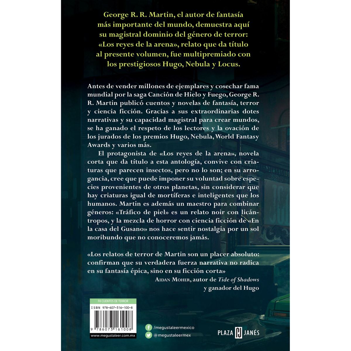 Los reyes de la arena. Cuentos de terror