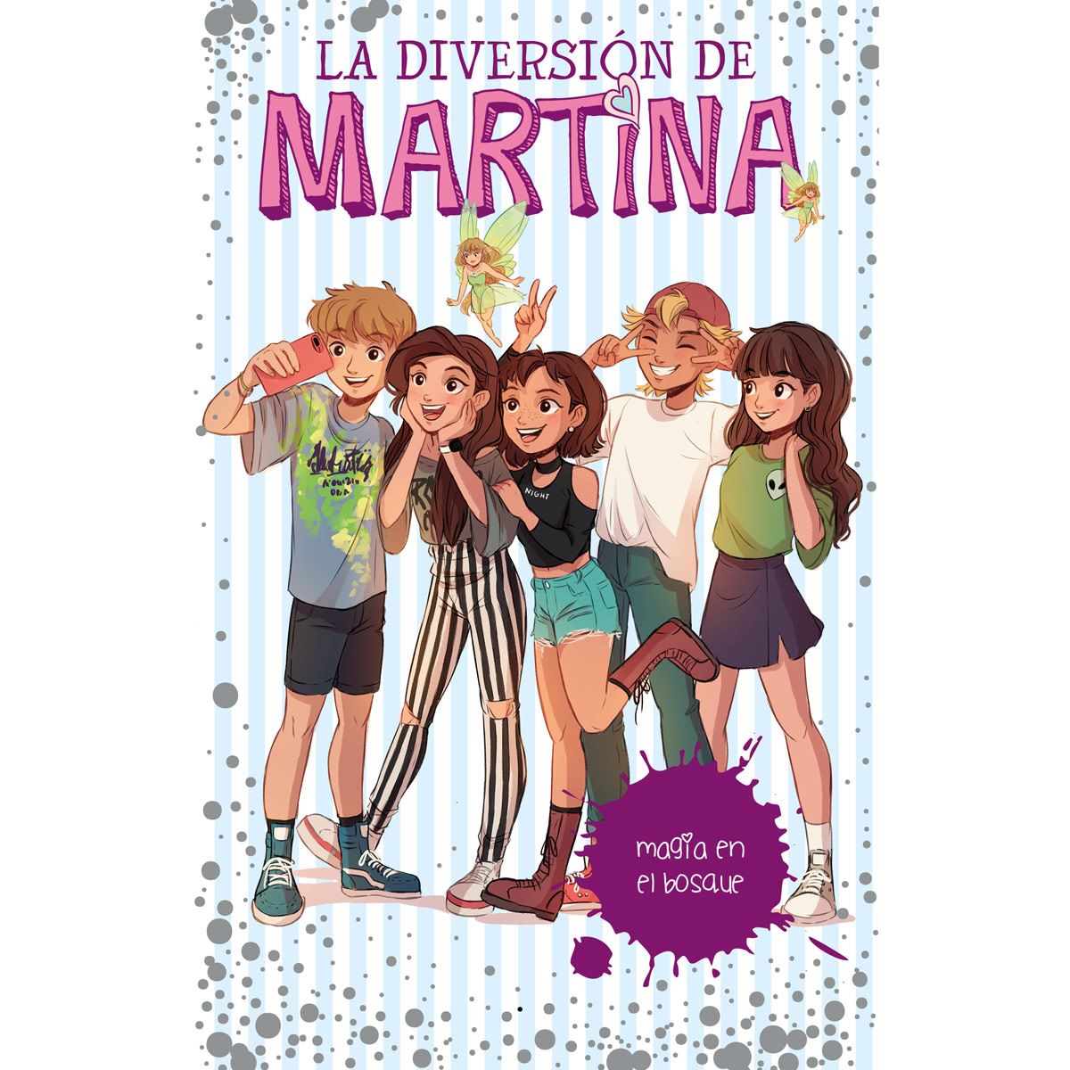 Magia en el bosque. La diversión de Martina