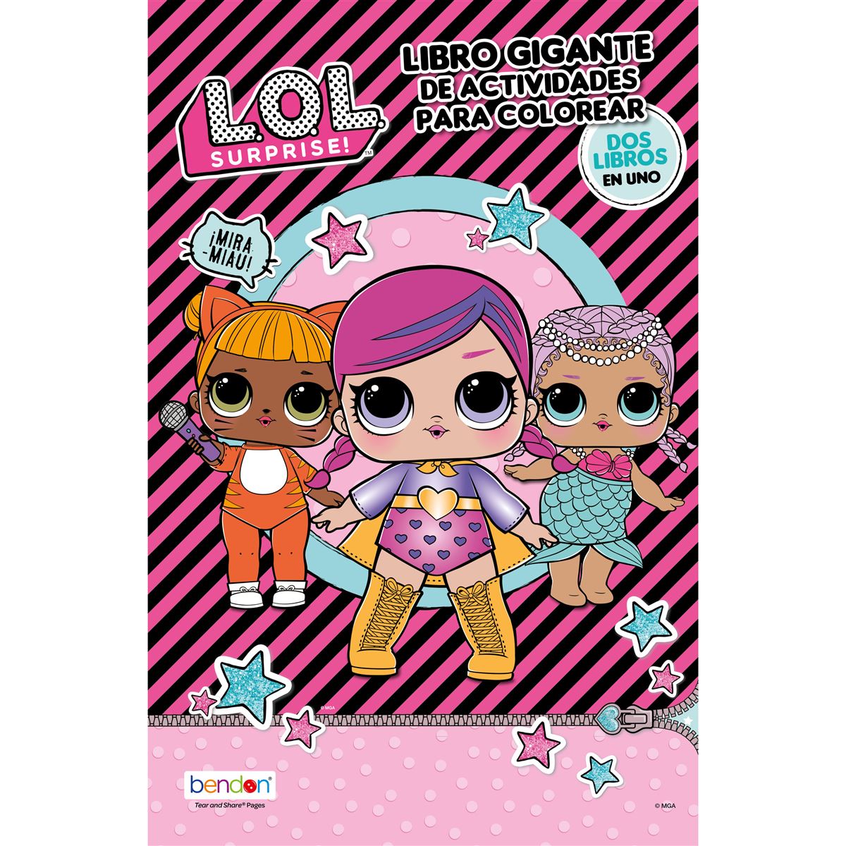 Lol surprise. Libro gigante para colorea