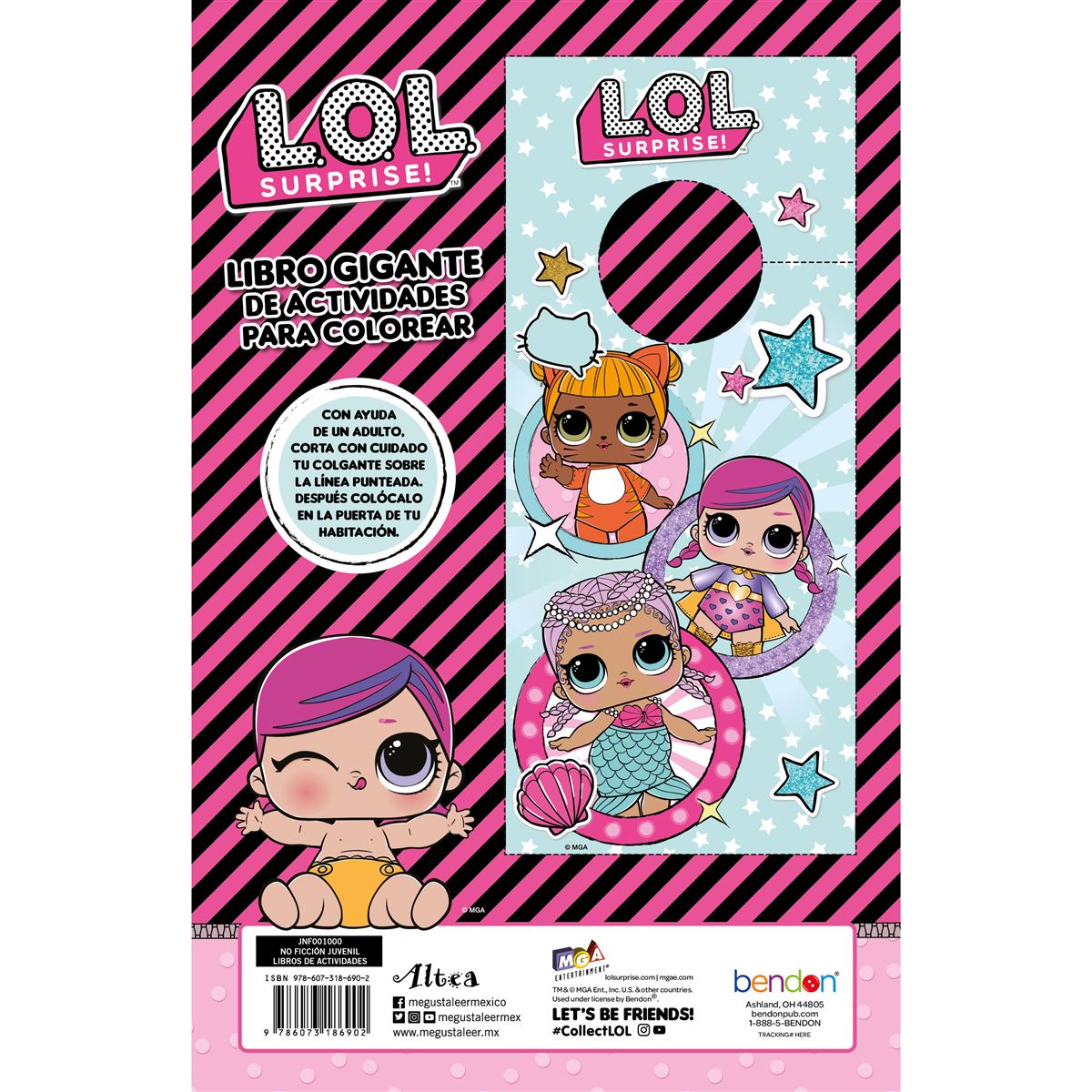Lol surprise. Libro gigante para colorea