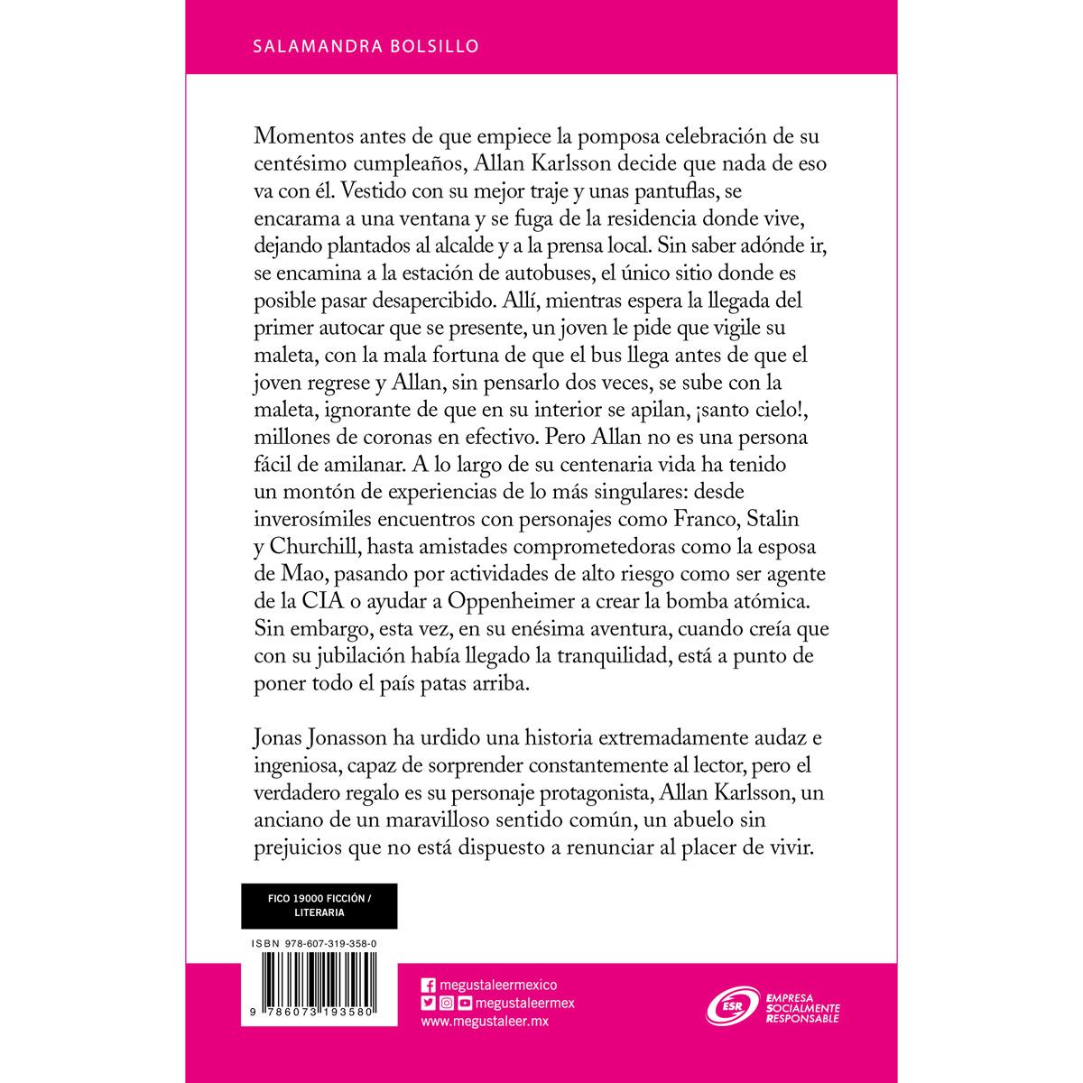 El Abuelo que Saltó por la Ventana y se Largó