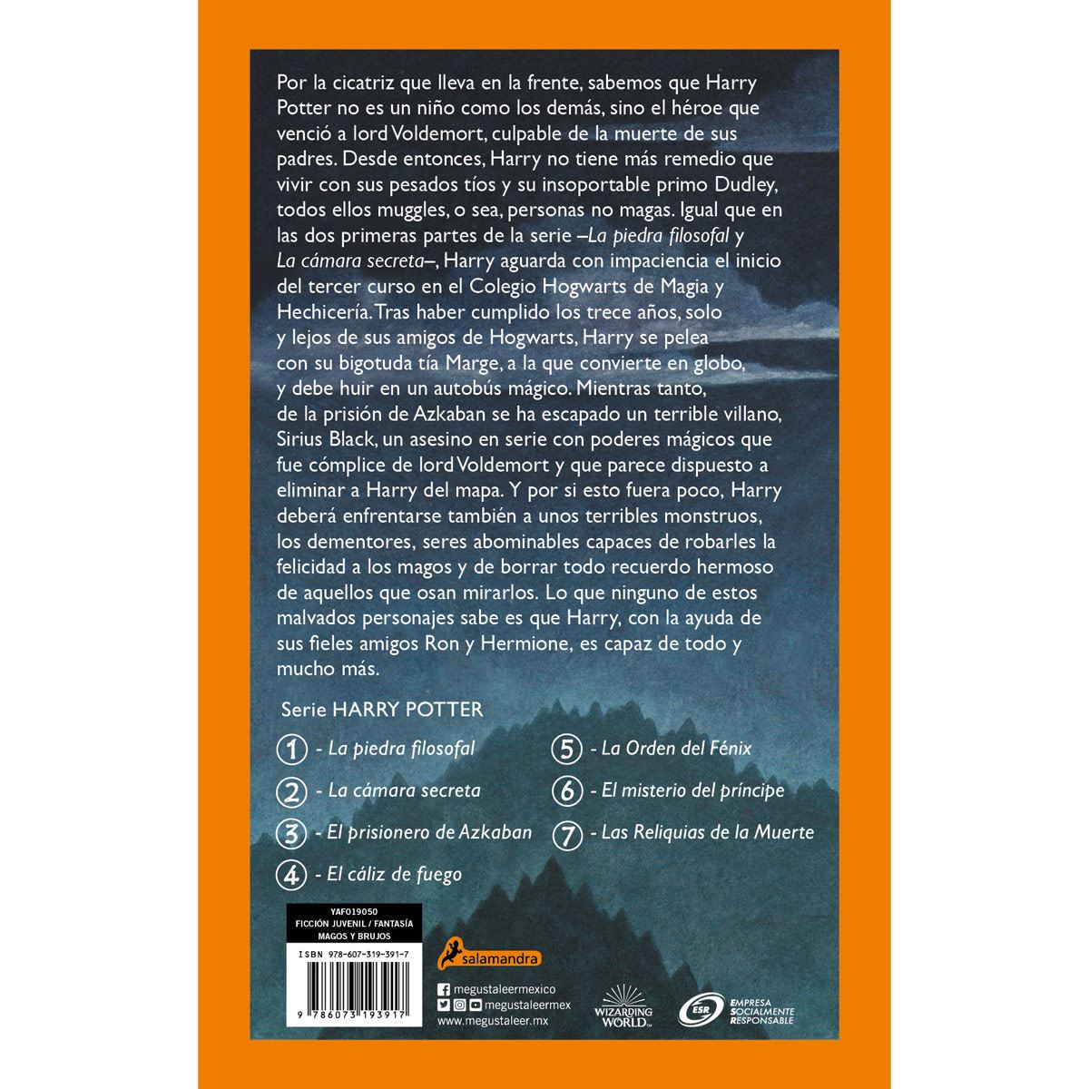 Harry Potter y el prisionero de Azkaban