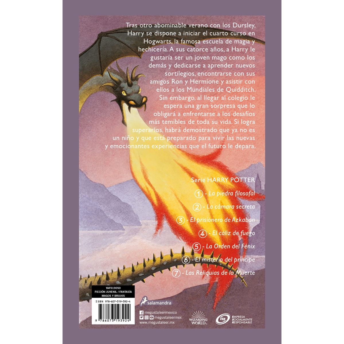 Harry Potter y el cáliz de fuego
