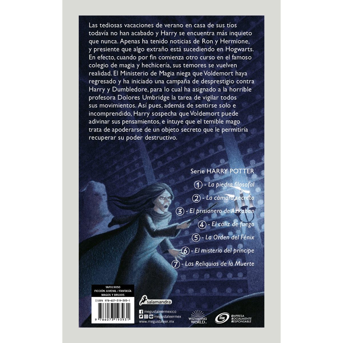 Harry Potter y la orden del fénix