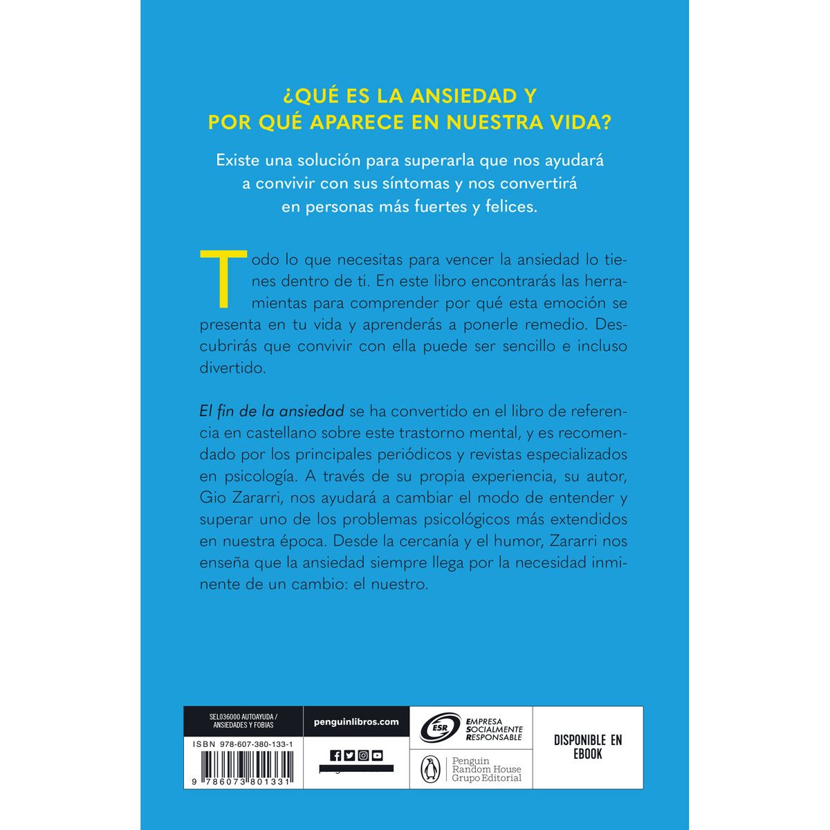 El fin de la ansiedad