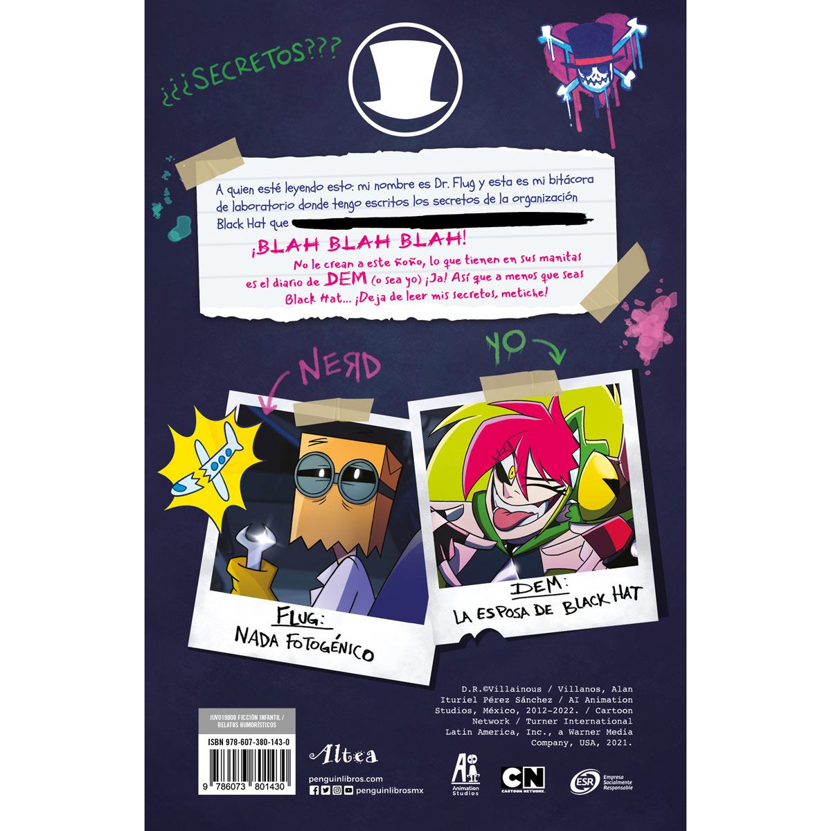 Villanos, bitácora de investigación