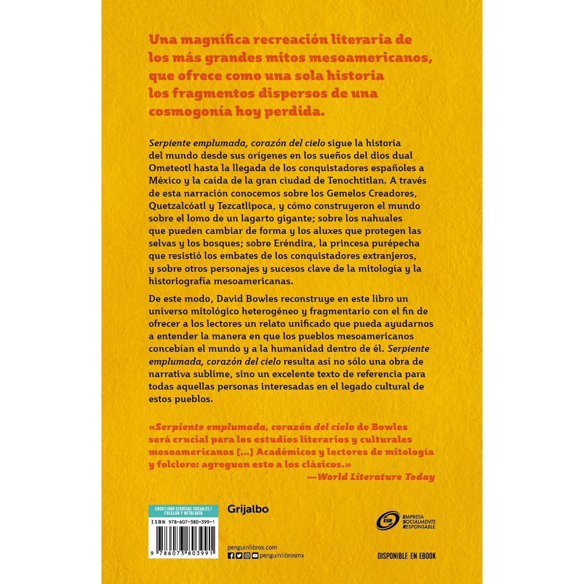 Serpiente emplumada, corazón del cielo