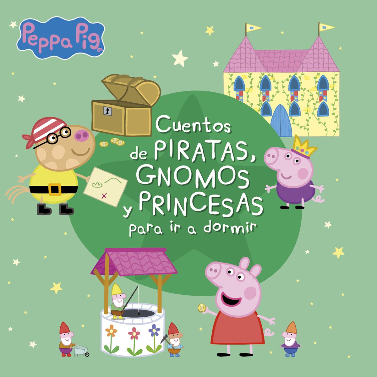 Peppa pig cuentos de piratas, gnomos y princesas para ir a dormir
