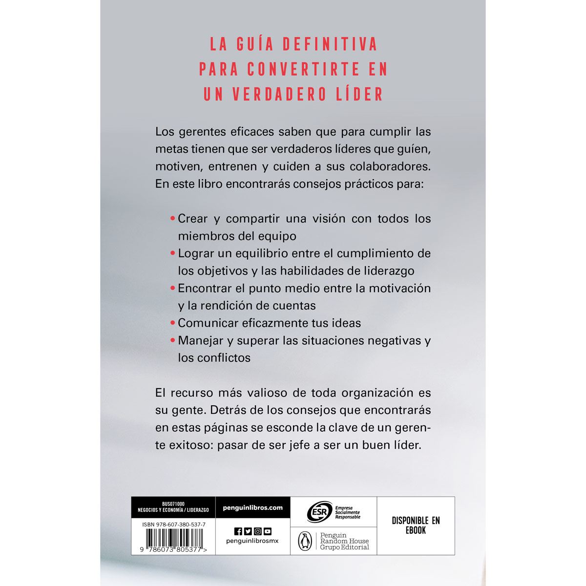 Cómo ser un buen líder