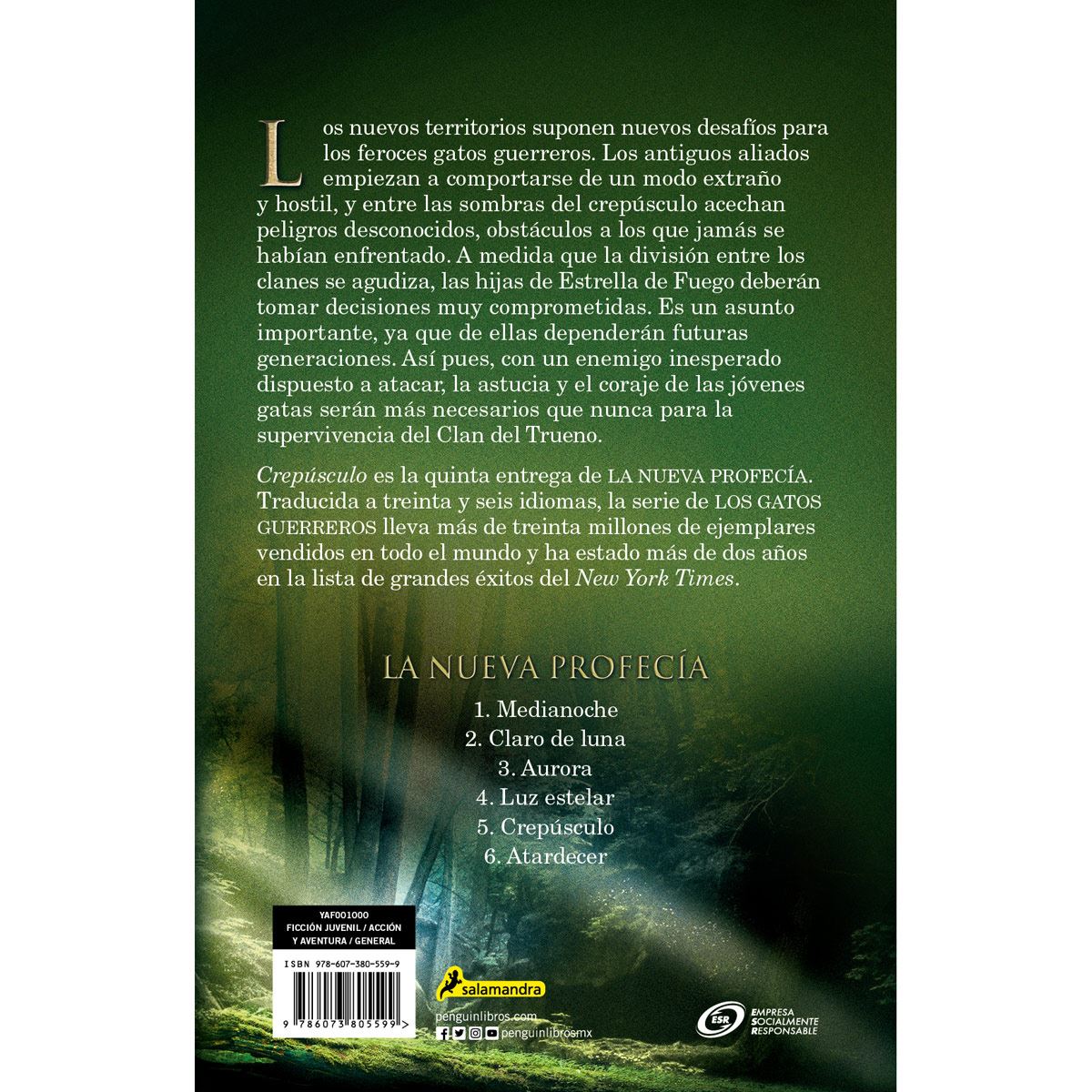 Crepúsculo (Gatos Guerreros Nueva Prof. 5)