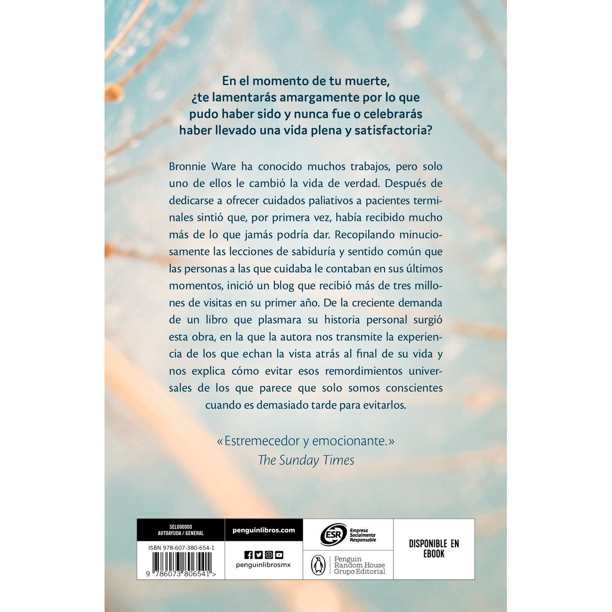 De qué te arrepentirás antes de morir