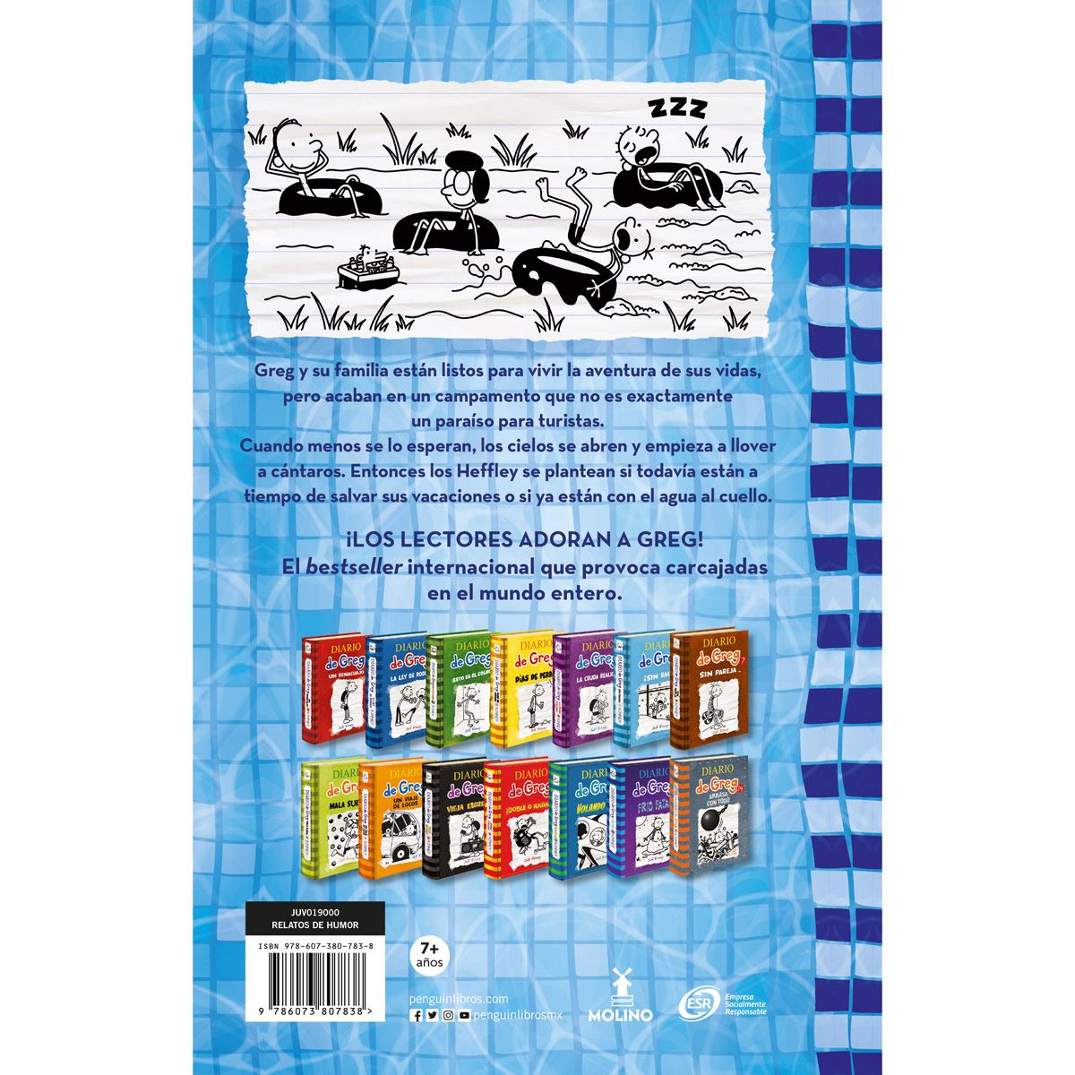 Diario de Greg 15.  Tocado y hundido