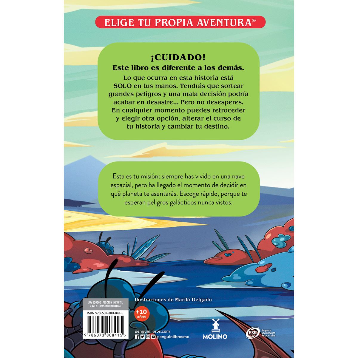 Elige tu propia aventura 2. más allá del espacio