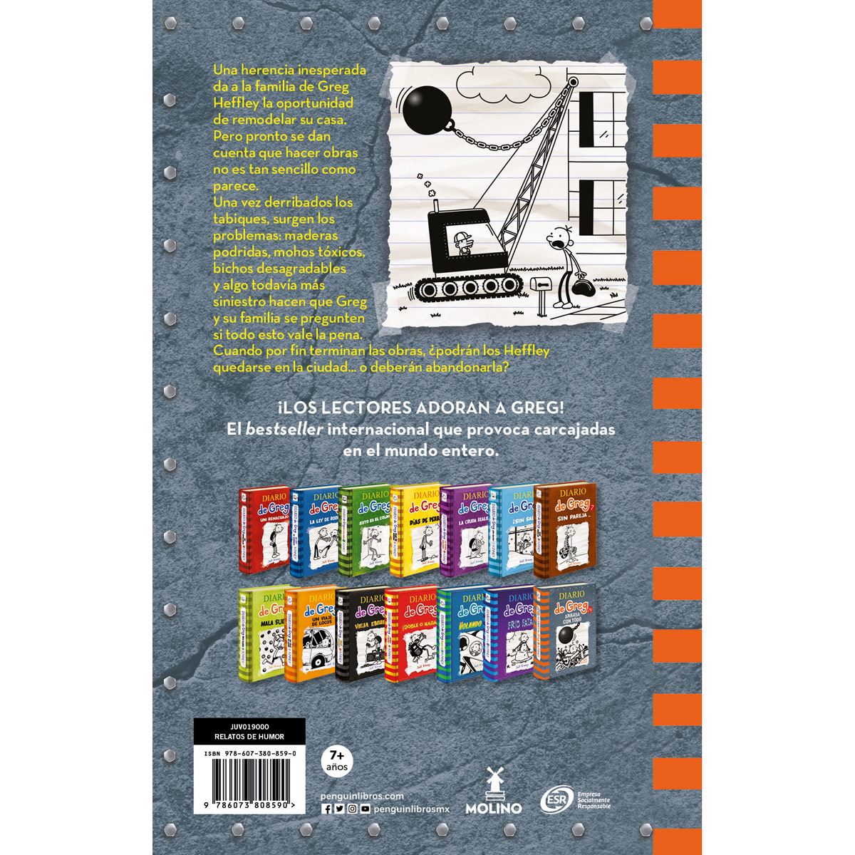 Diario de Greg 14. Arrasa con todo